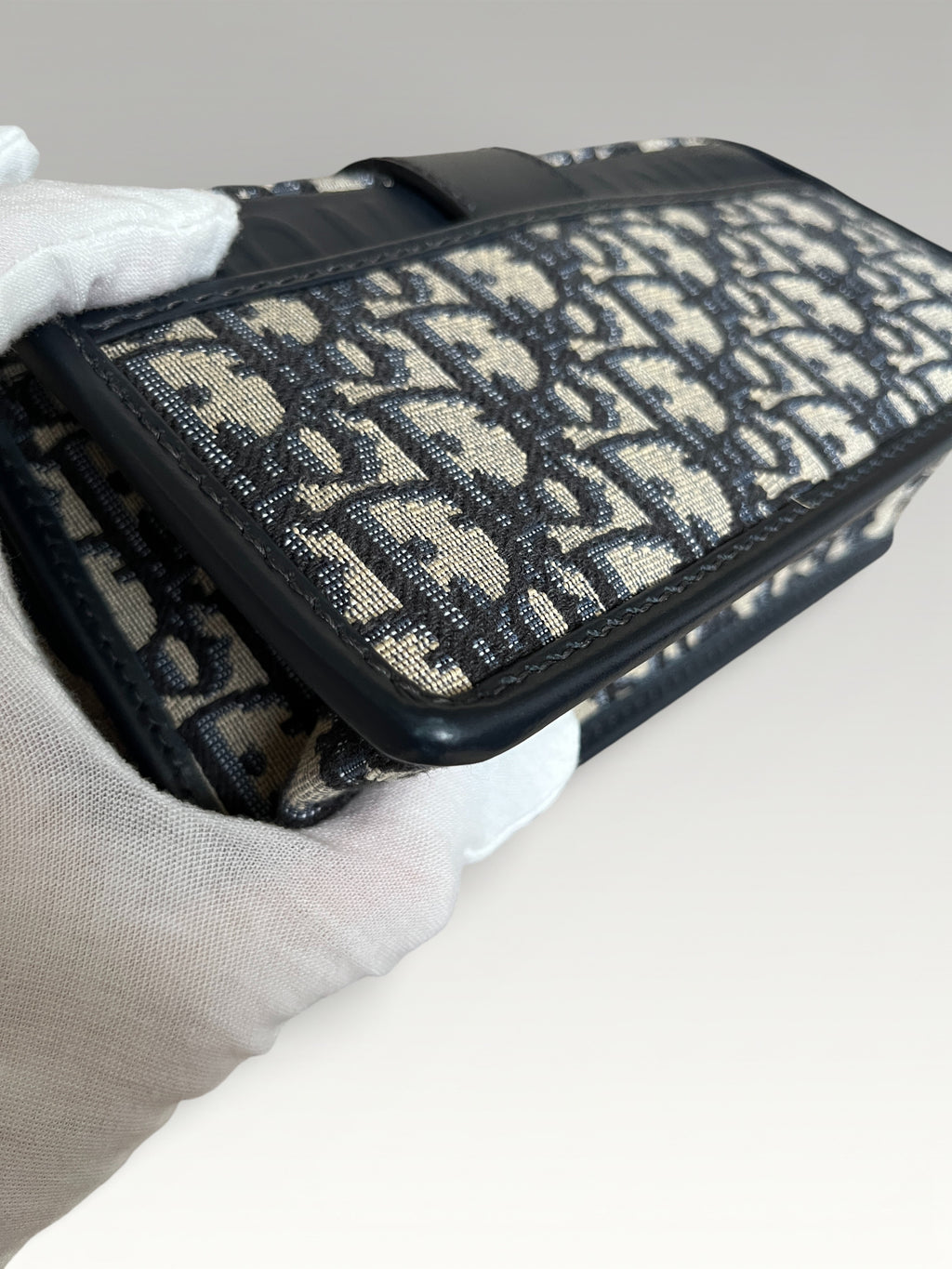 Dior Oblique Jacquard Fabric 30 Montaigne East West Crossbody Bag