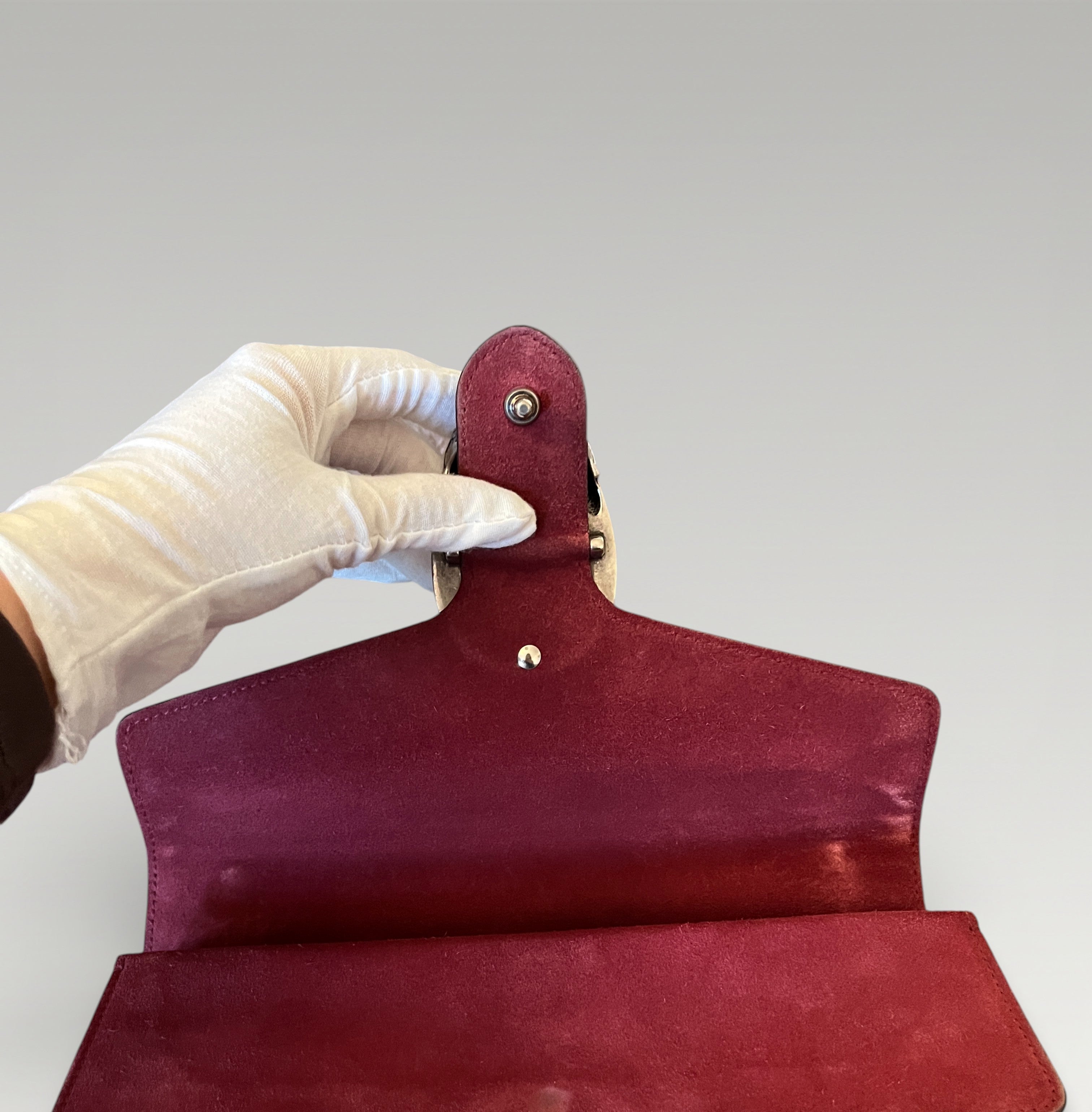 Gucci Dionysus GG Supreme Canvas Shoulder Bag Blooms Edition