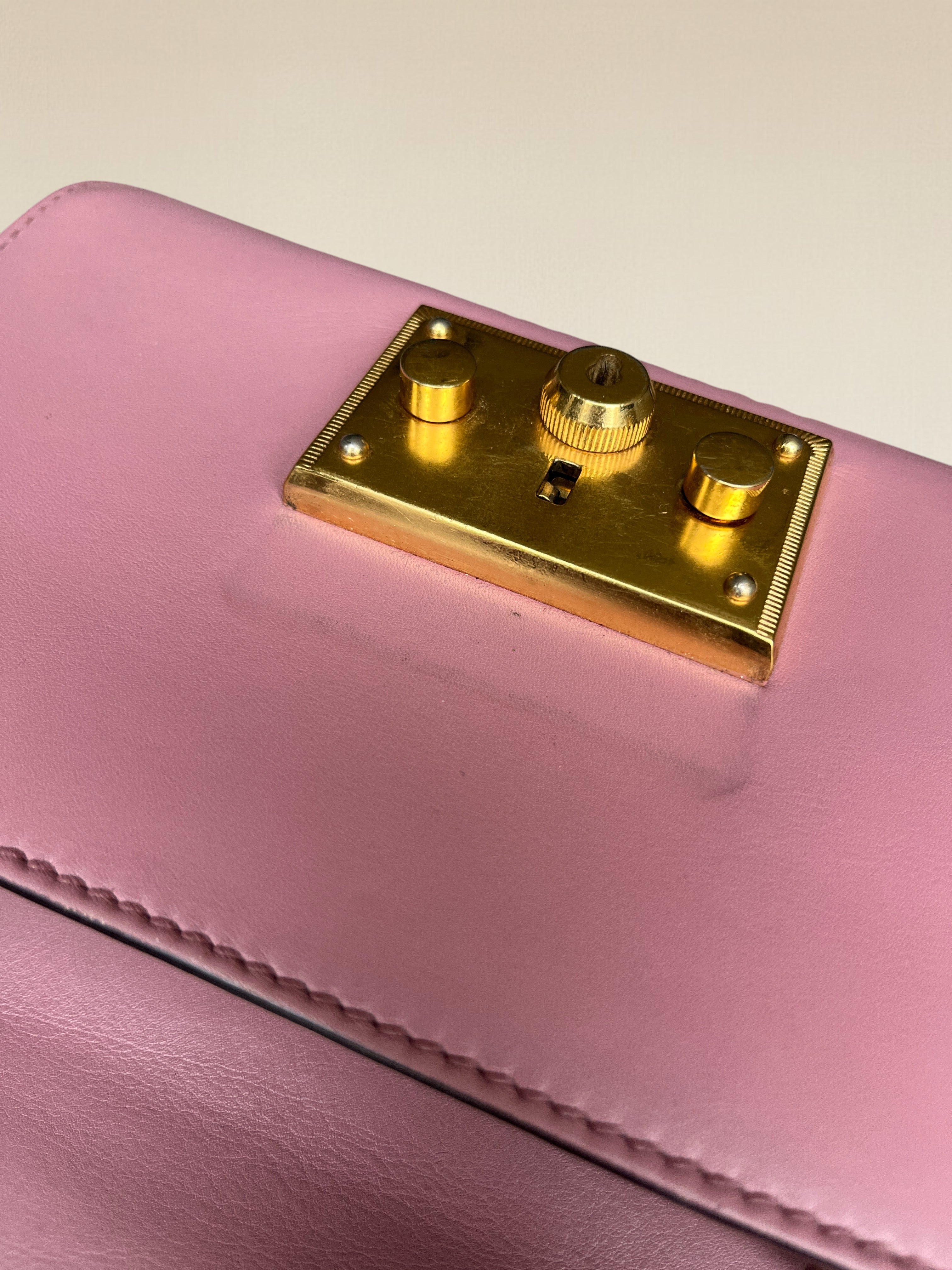 Gucci Padlock Mini Bag Antique Pink
