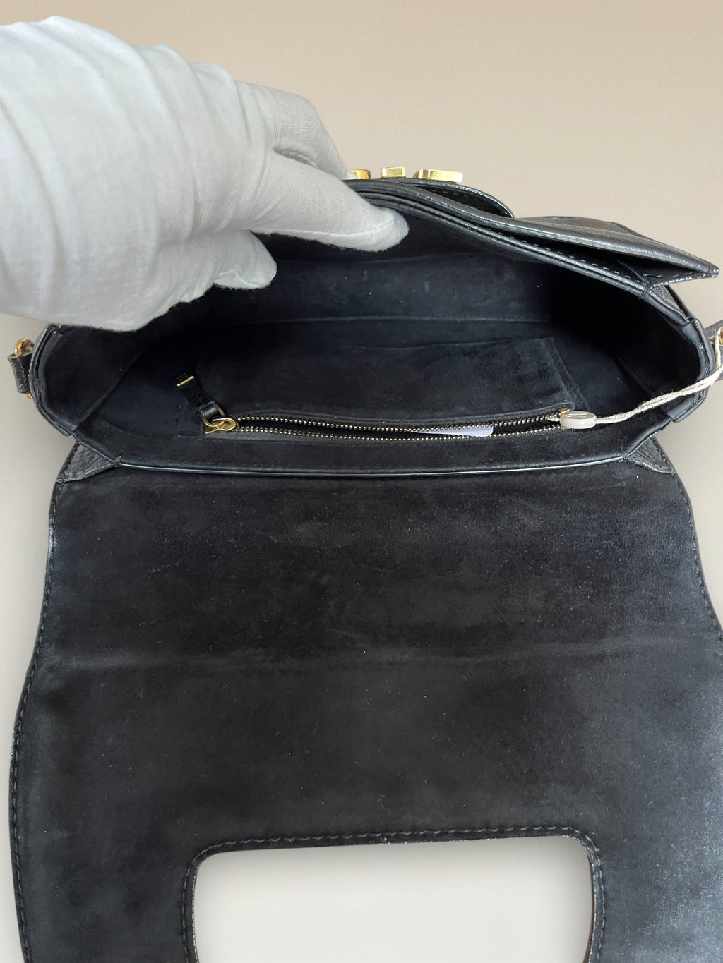 Dior Black Grained Leather Dio(r)evolution Crossbody Bag