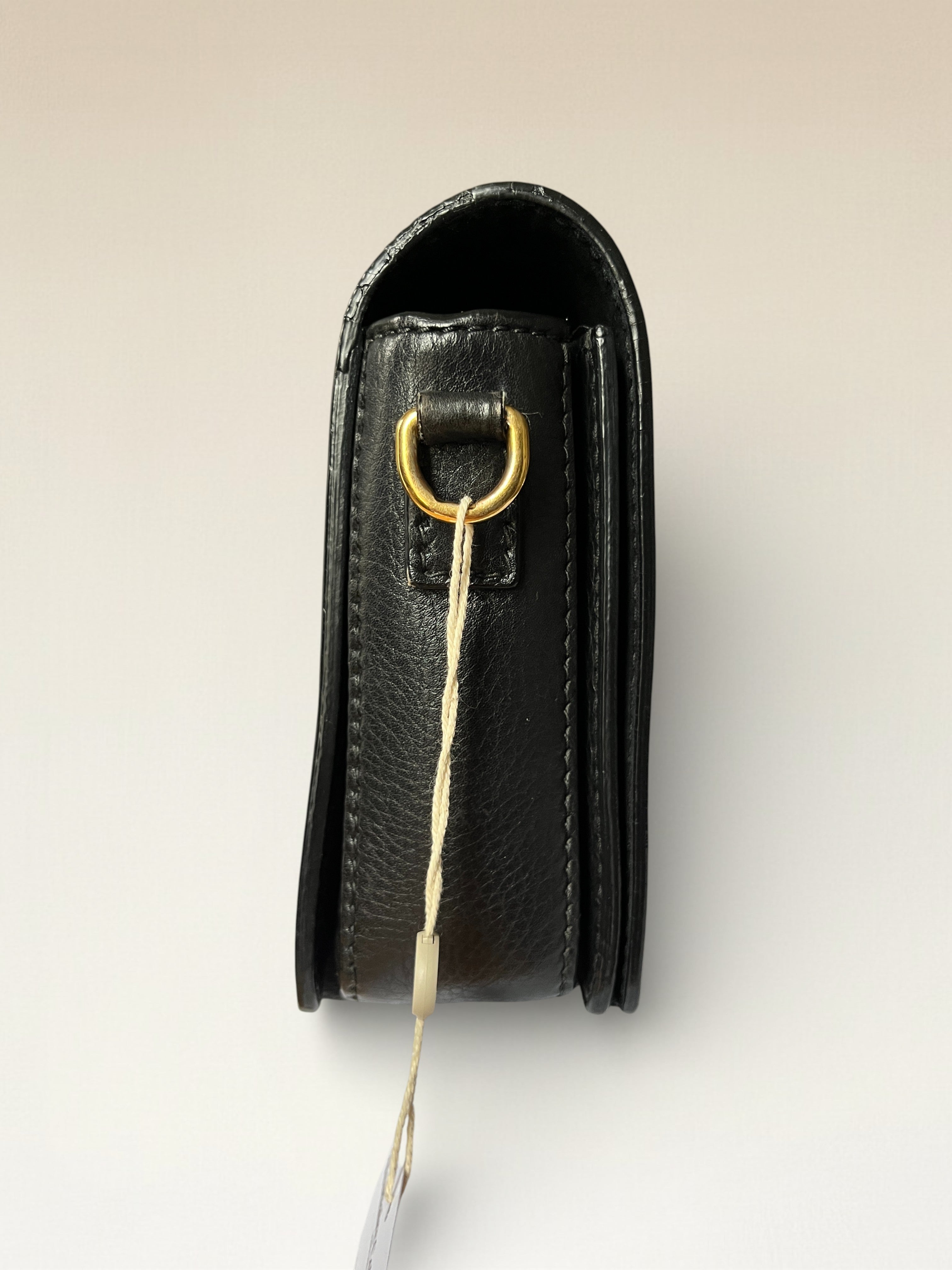 Dior Black Grained Leather Dio(r)evolution Crossbody Bag