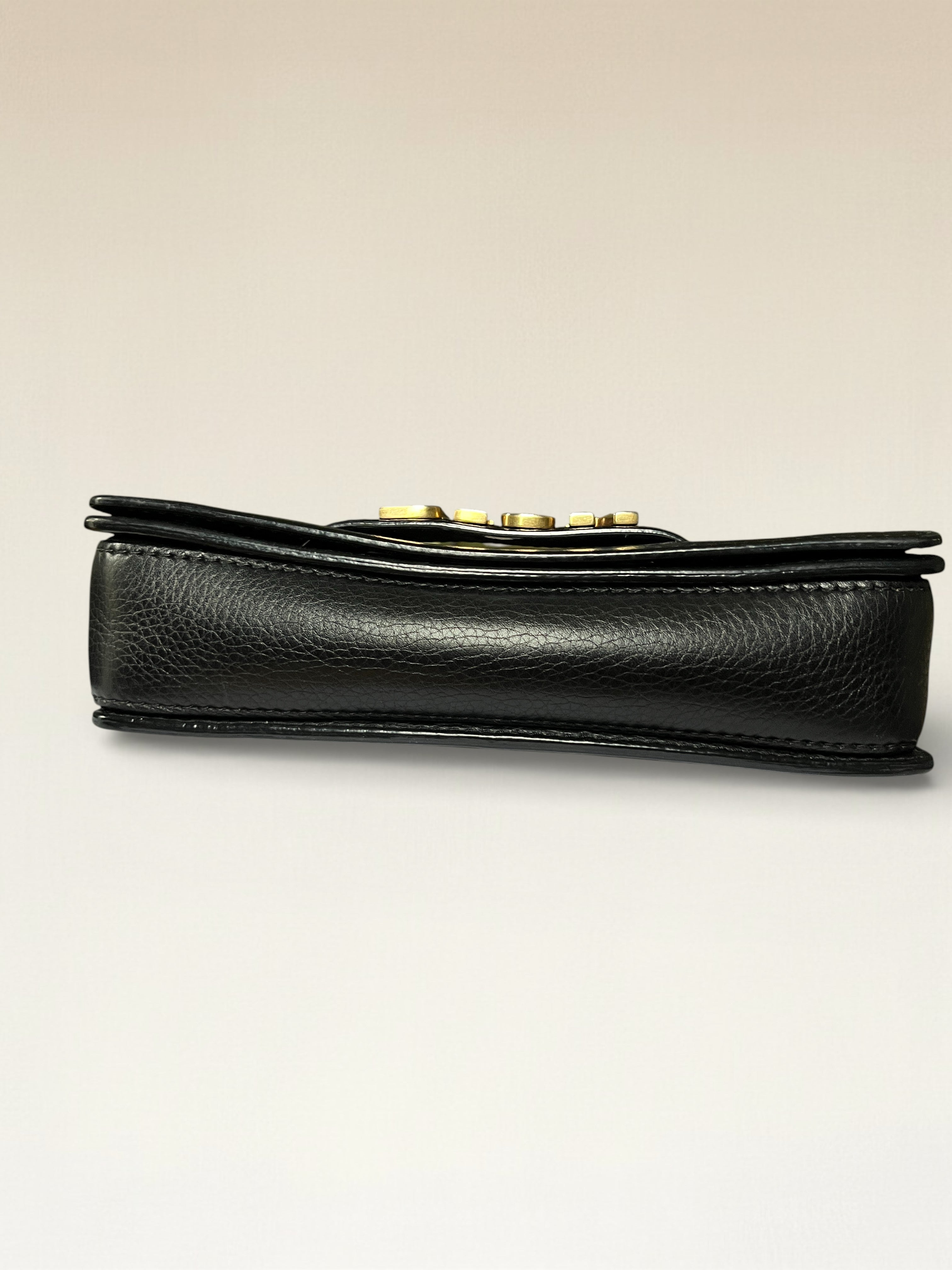 Dior Black Grained Leather Dio(r)evolution Crossbody Bag