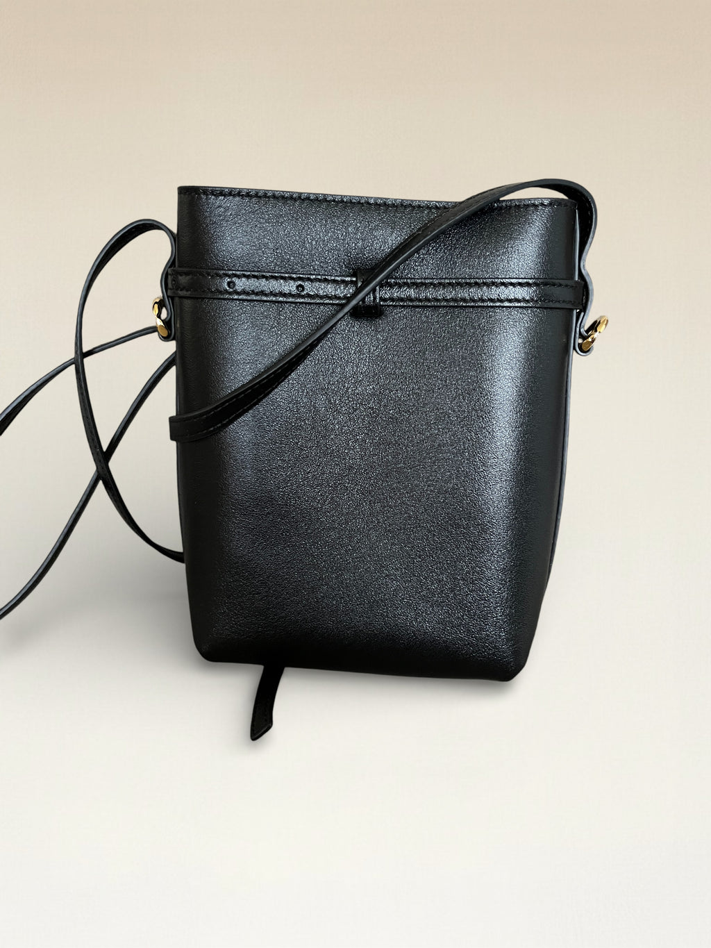 Givenchy Leather Crossbody Pouch Crossbody Black Smooth Leather