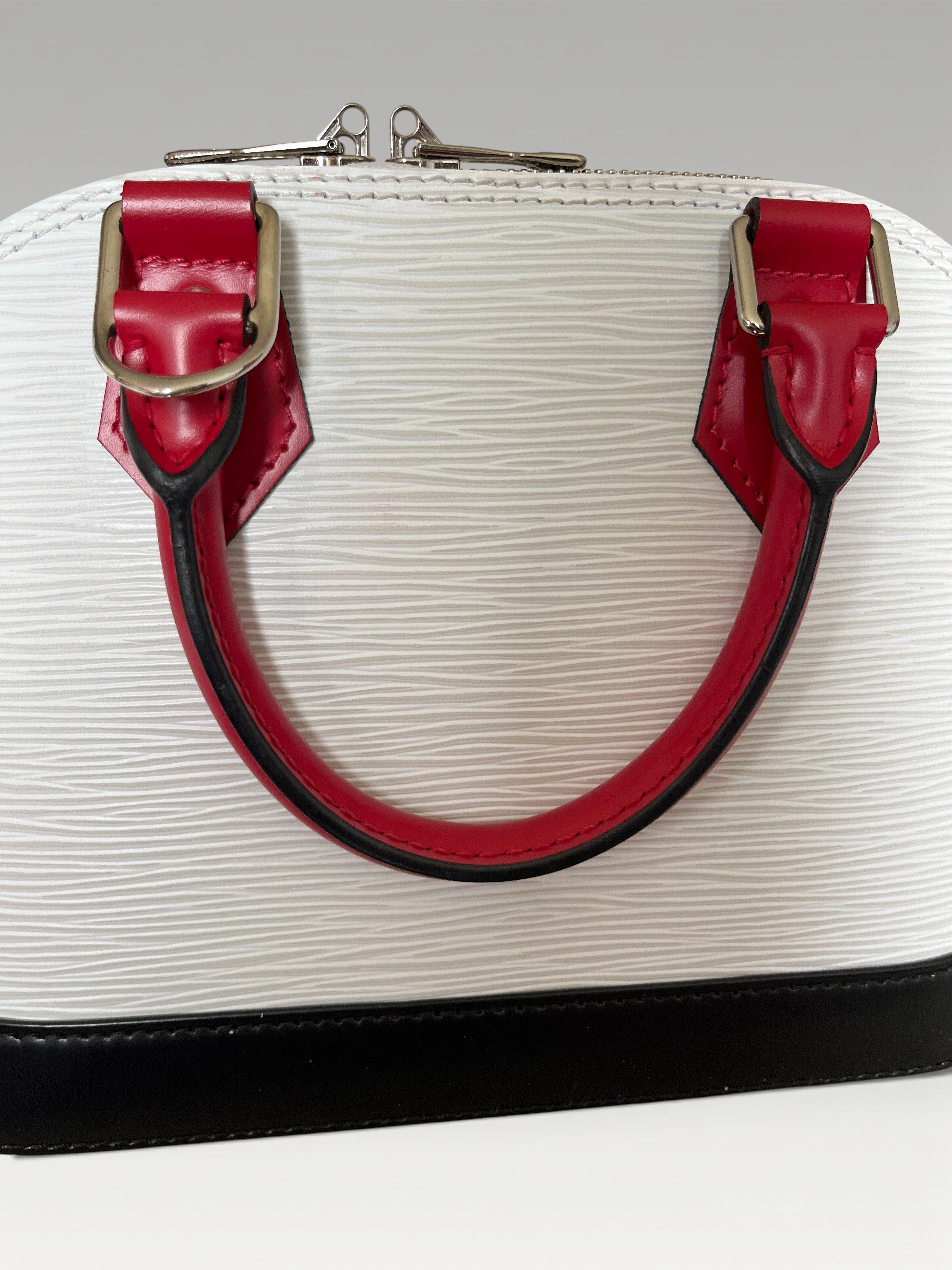 Louis Vuitton Tri-colour Alma BB Epi Leather Bag