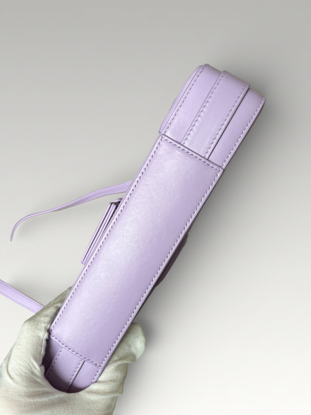 Balenciaga Lindsay Lilac Bag Smooth Leather Chain Strap