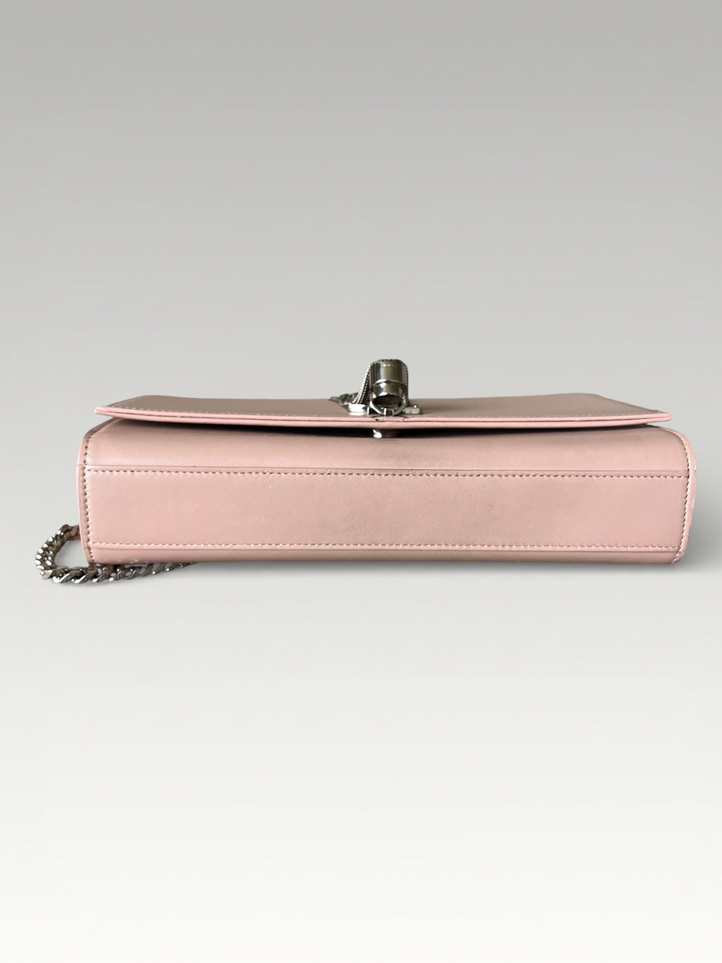 Saint Laurent Pompom Kate Flap Bag With Tassel