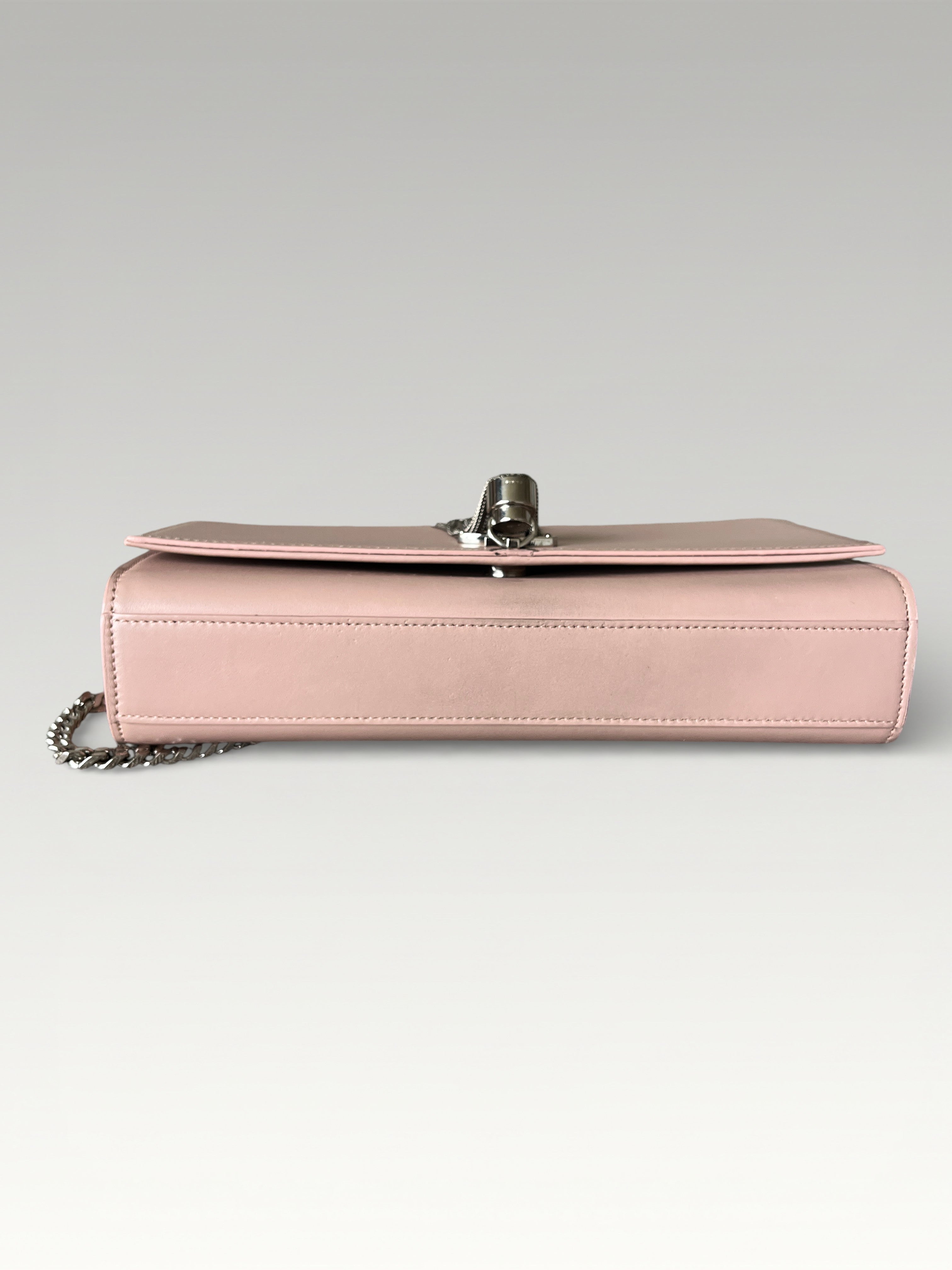 Saint Laurent Pompom Kate Flap Bag With Tassel