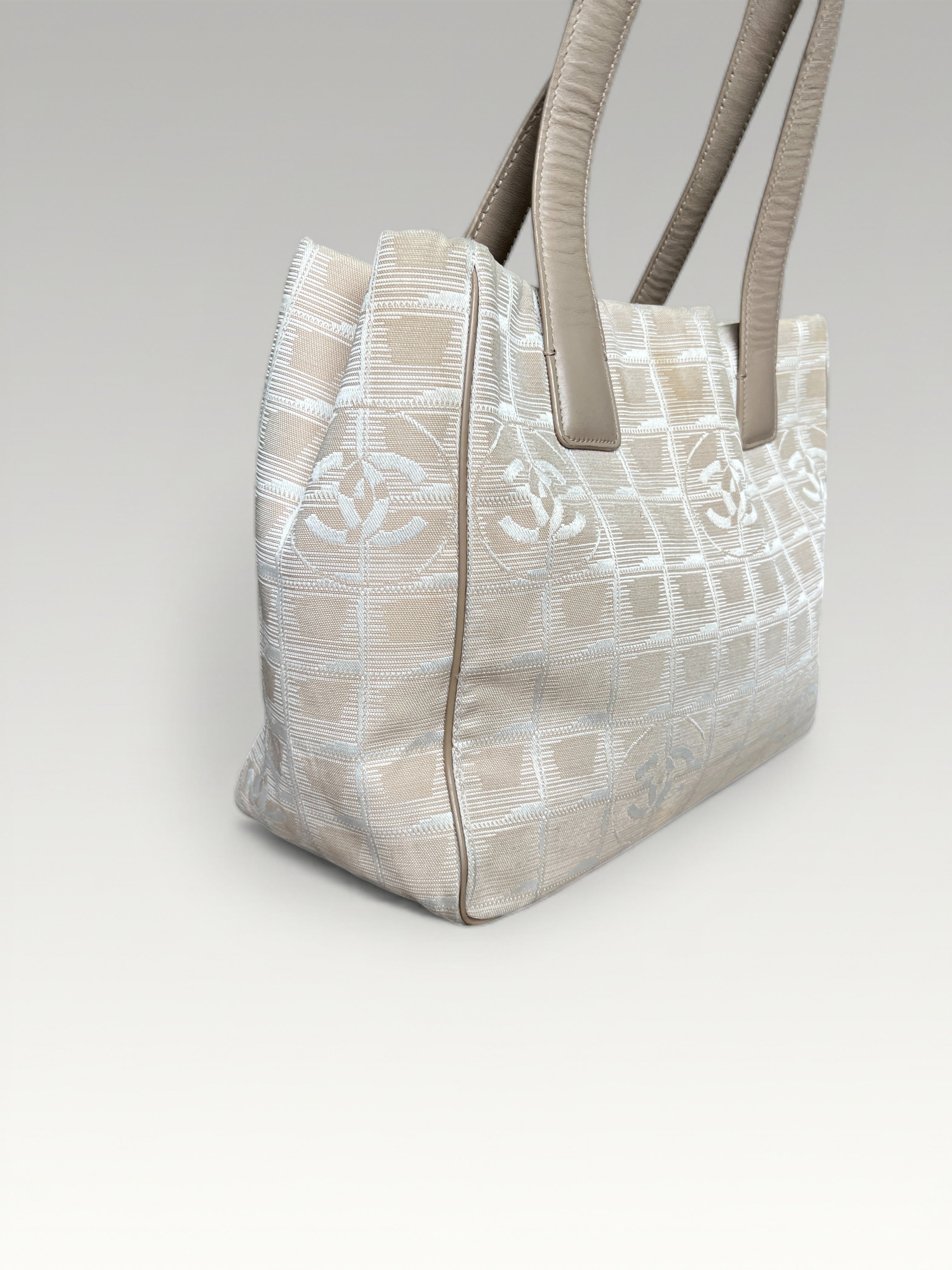 Chanel New Travel Line PM Tote Shopper Bag