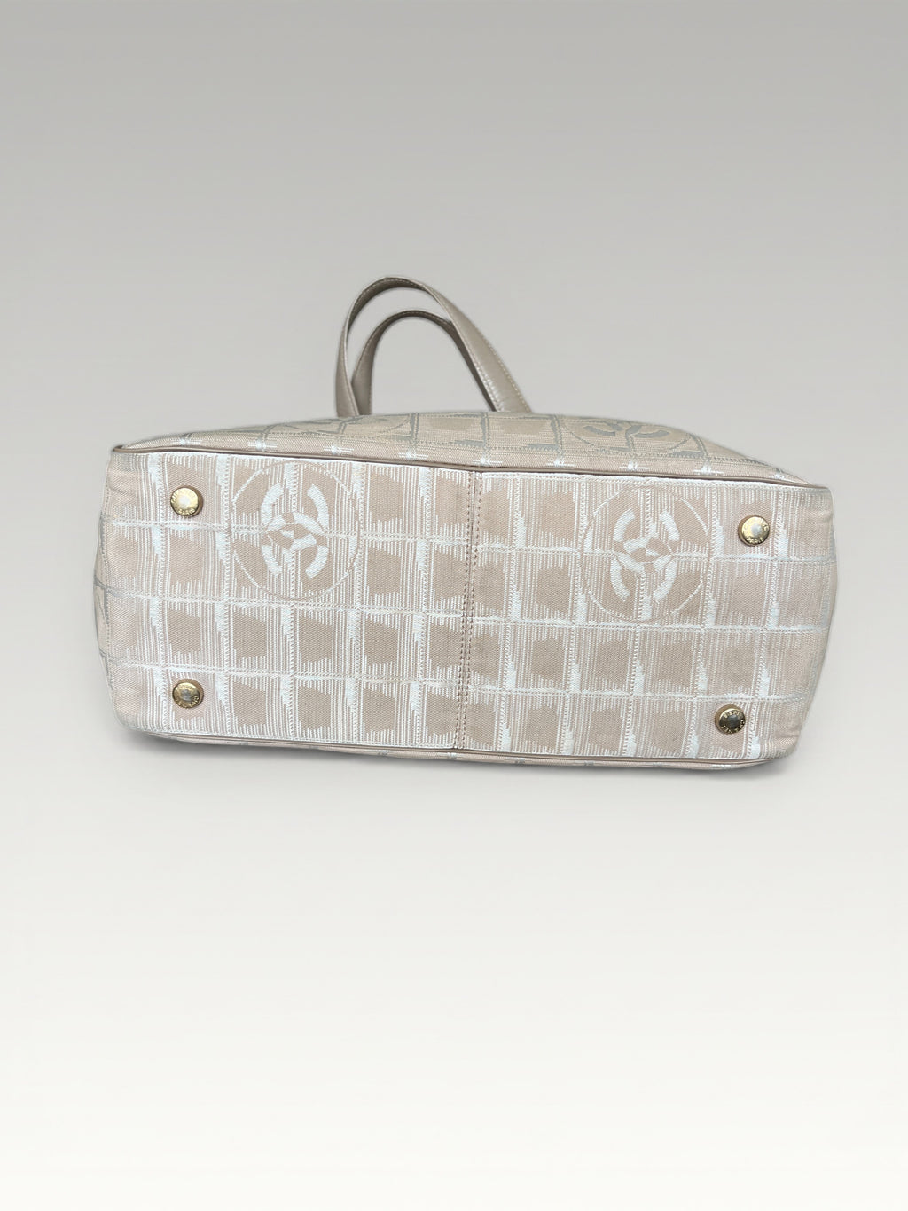 Chanel New Travel Line PM Tote Shopper Bag