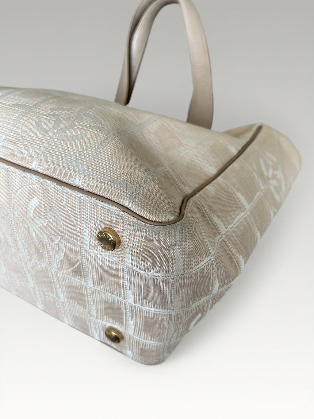 Chanel New Travel Line PM Tote Shopper Bag