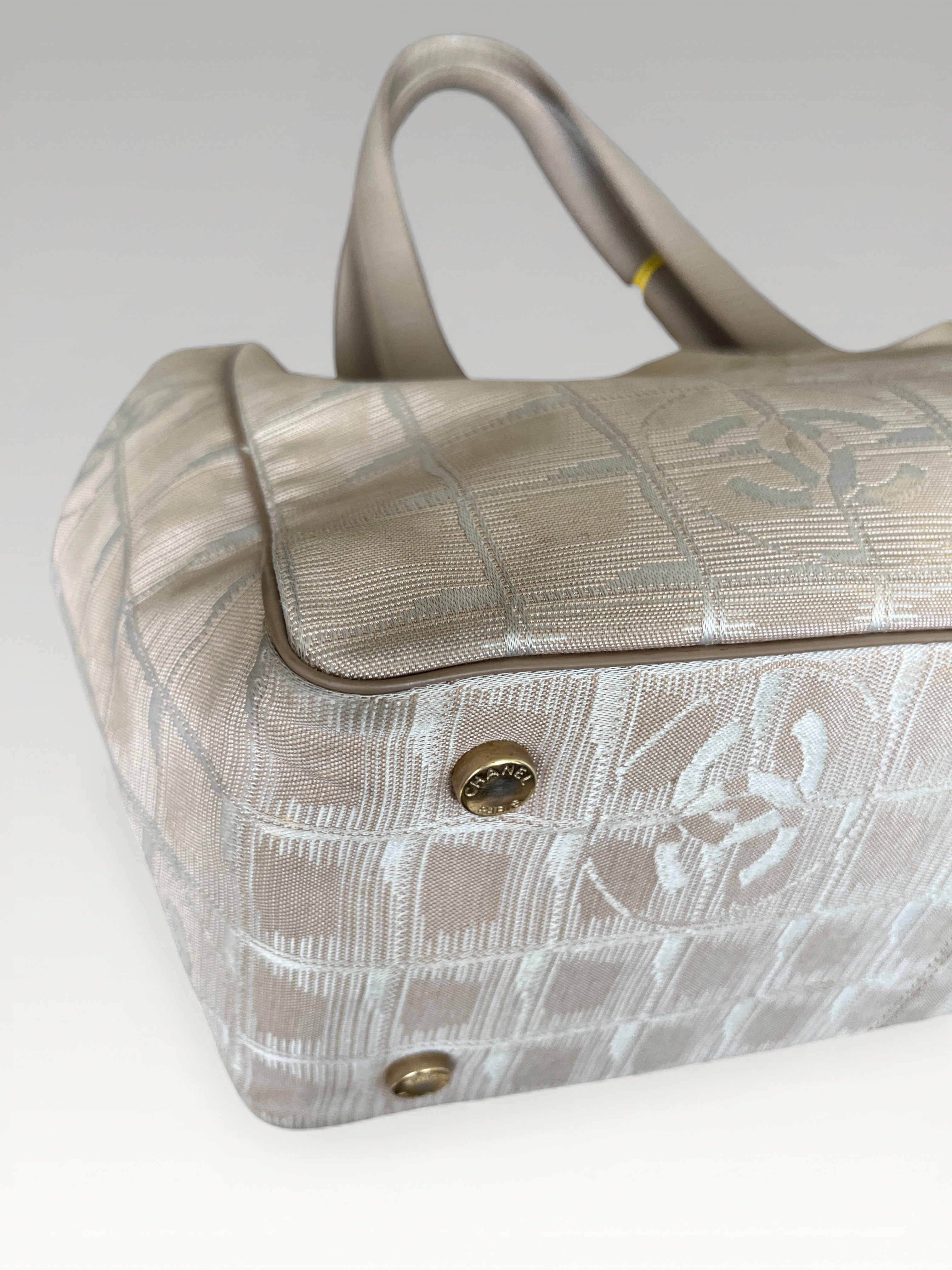 Chanel New Travel Line PM Tote Shopper Bag