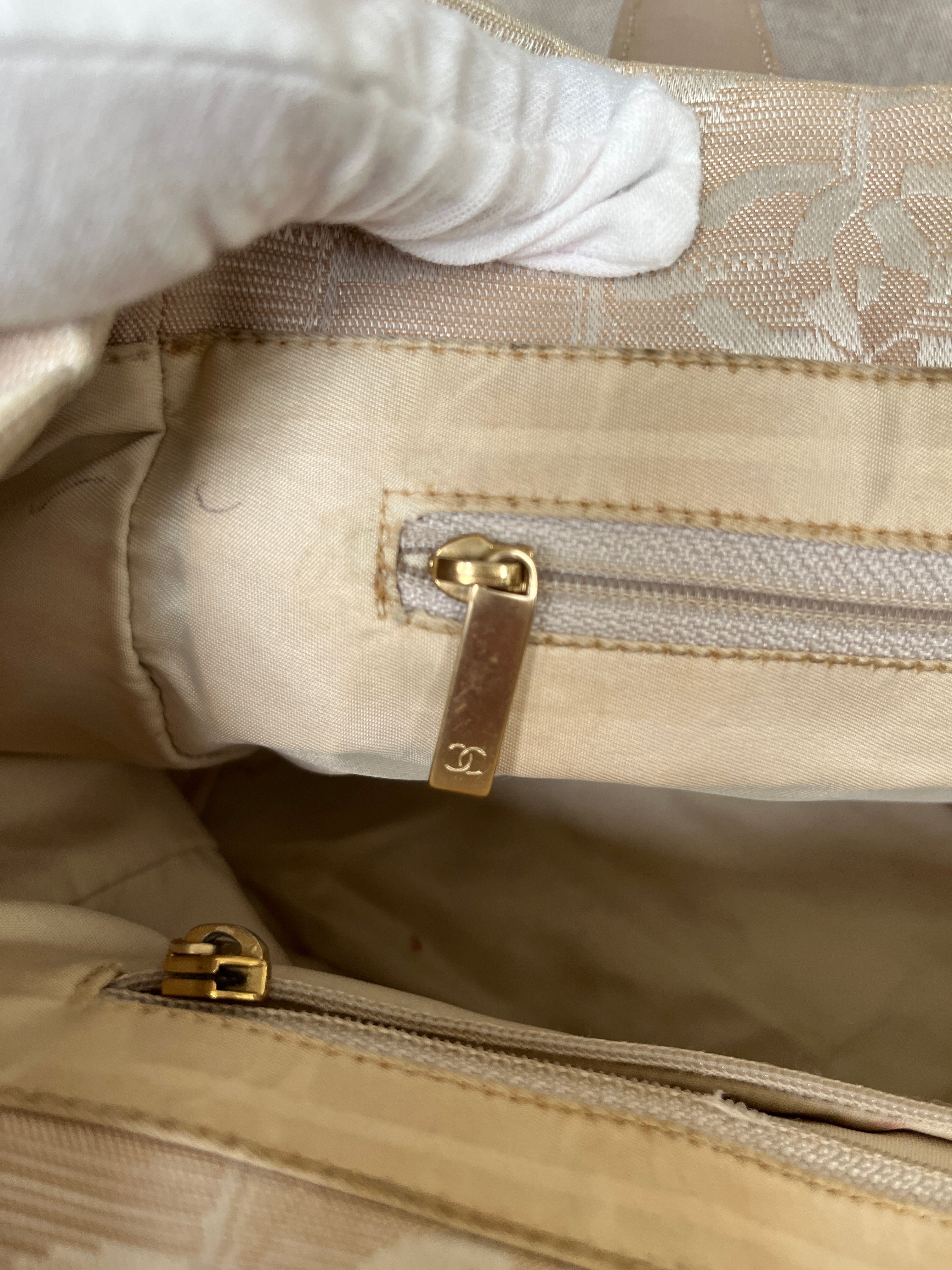 Chanel New Travel Line PM Tote Shopper Bag