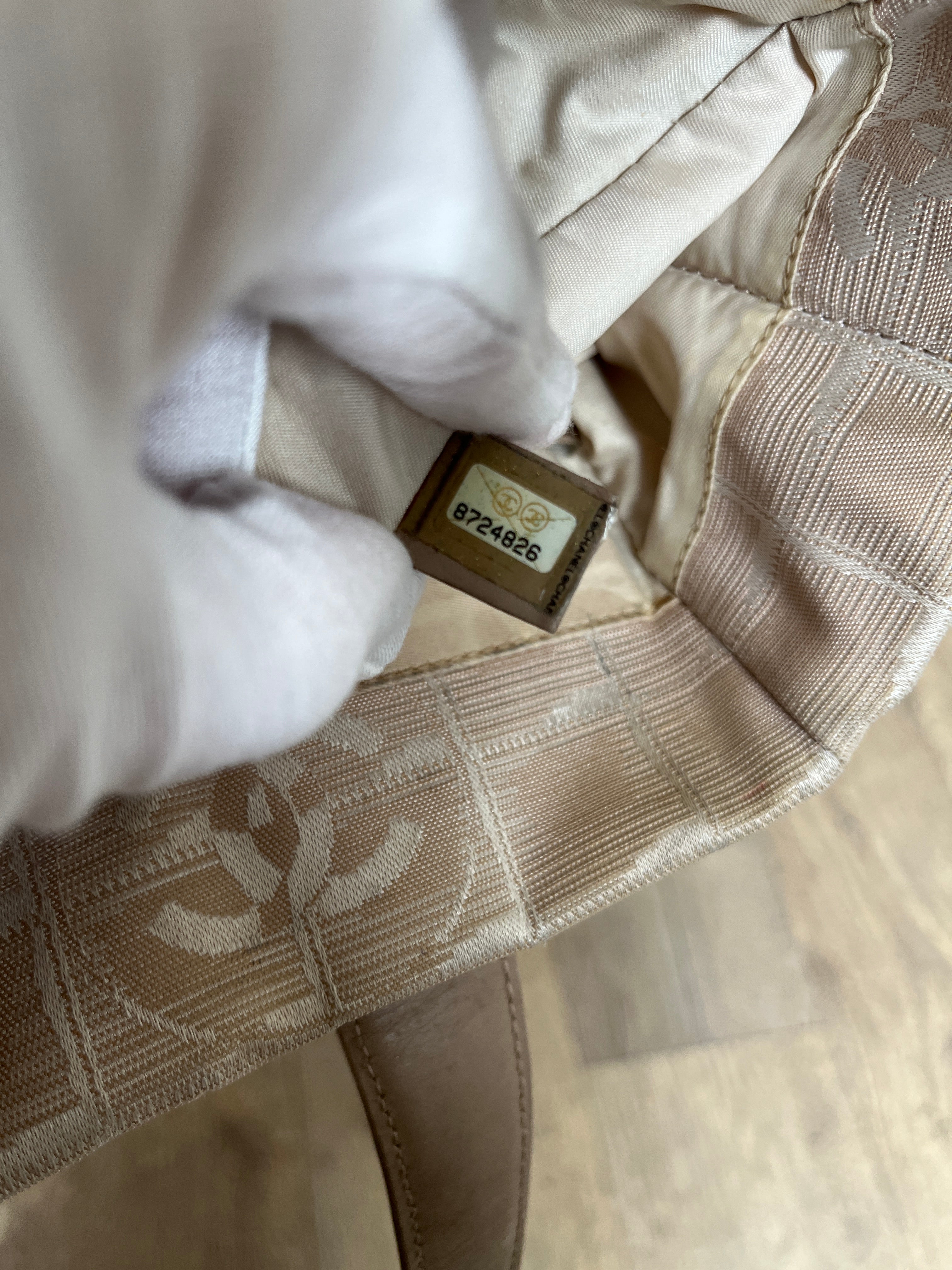 Chanel New Travel Line PM Tote Shopper Bag