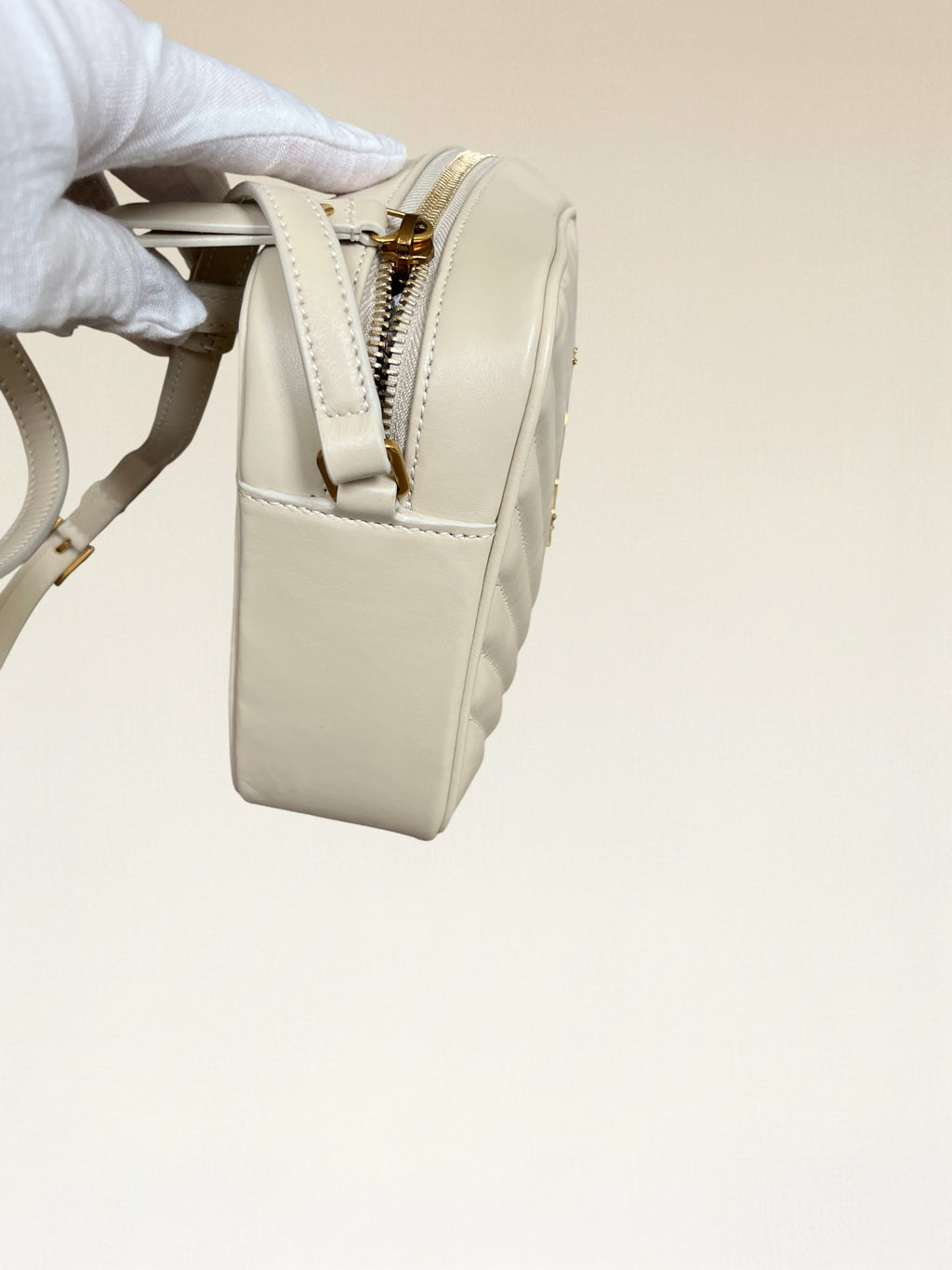 Saint Laurent Lou Camera Leather Crossbody Bag