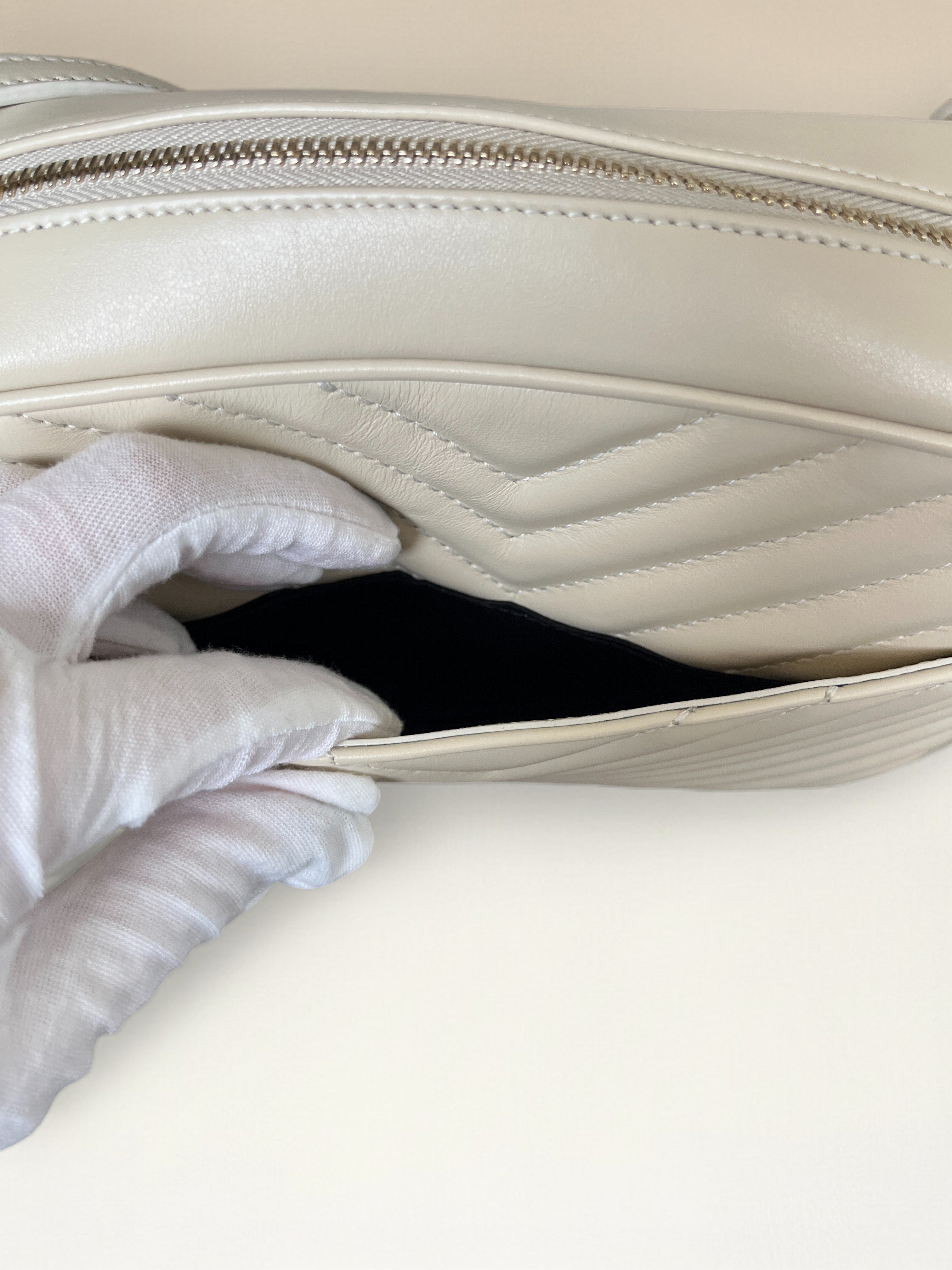 Saint Laurent Lou Camera Leather Crossbody Bag