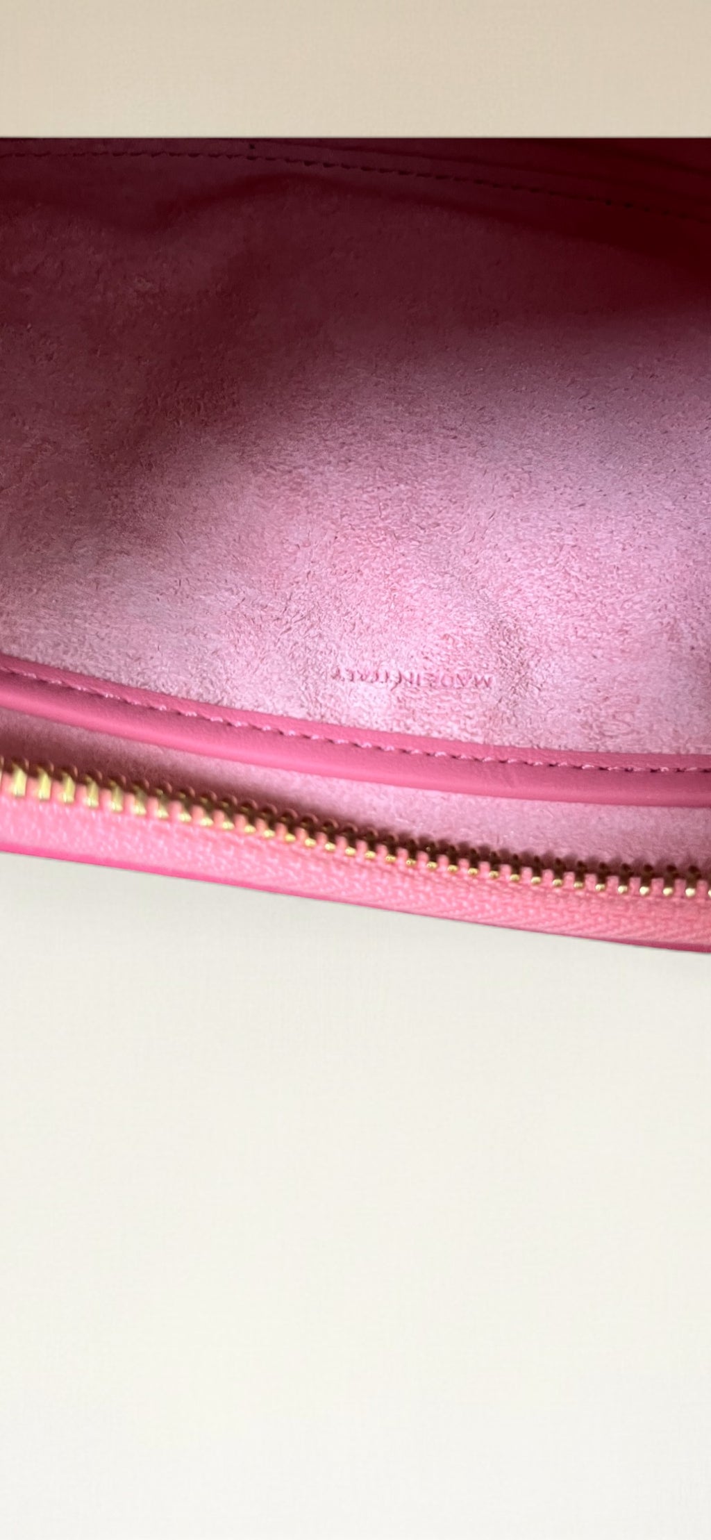 Celine Medium Ava Shoulder Bag In Smooth Pink Leather