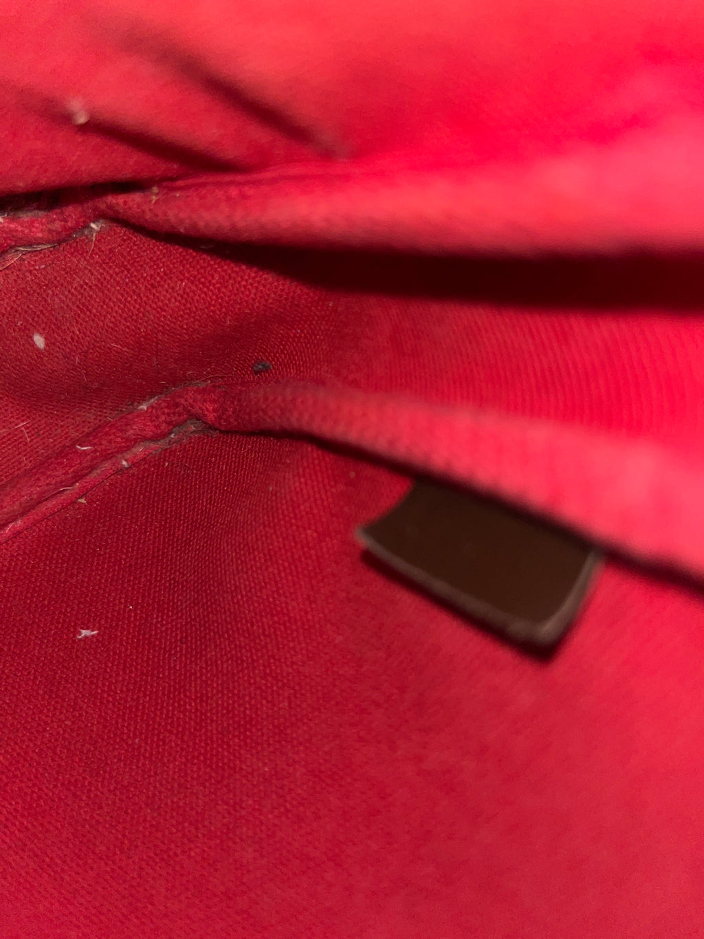 Louis Vuitton Pochette Accessoires Damier Ebene Coated Canvas