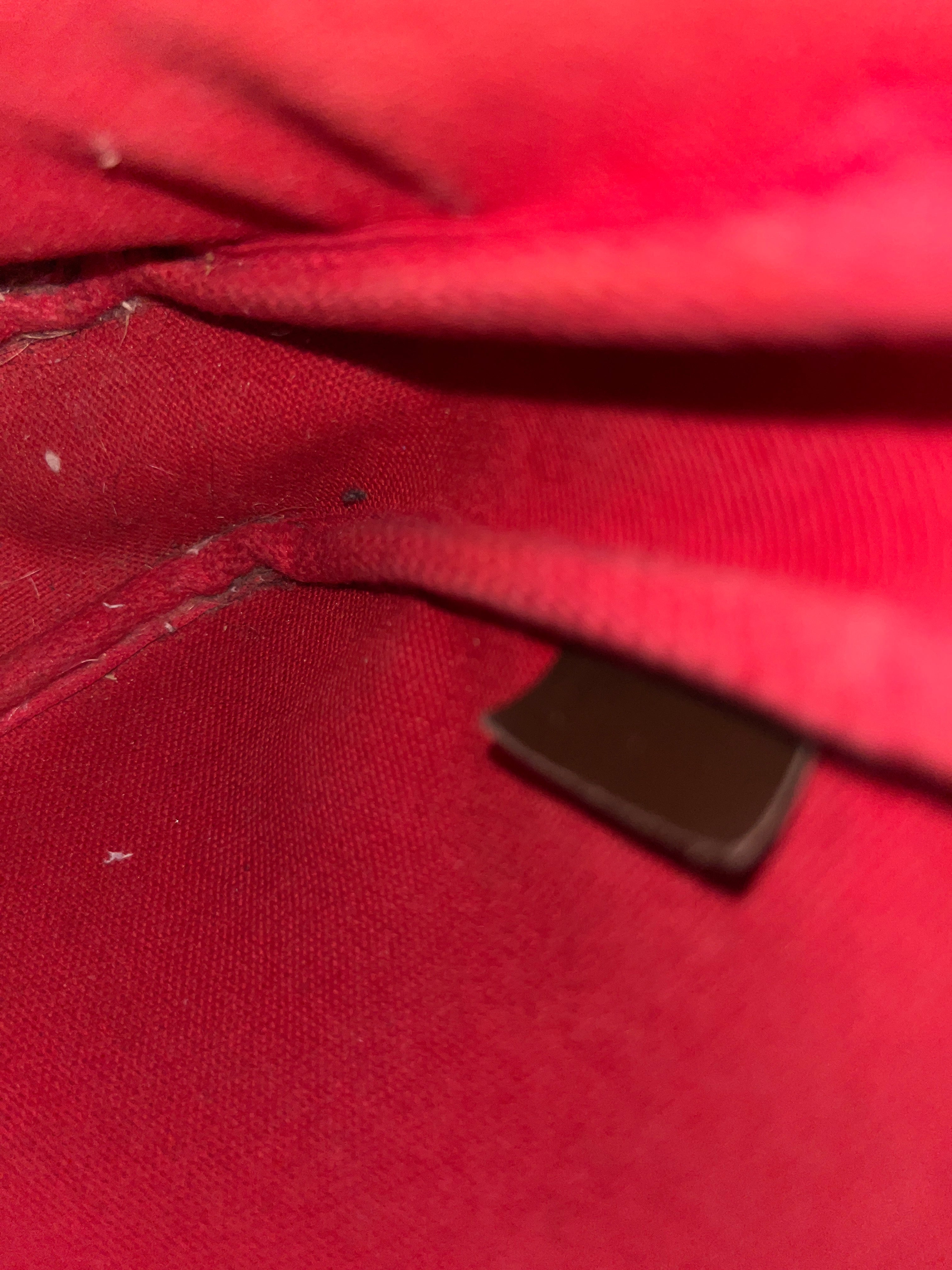 Louis Vuitton Pochette Accessoires Damier Ebene Coated Canvas