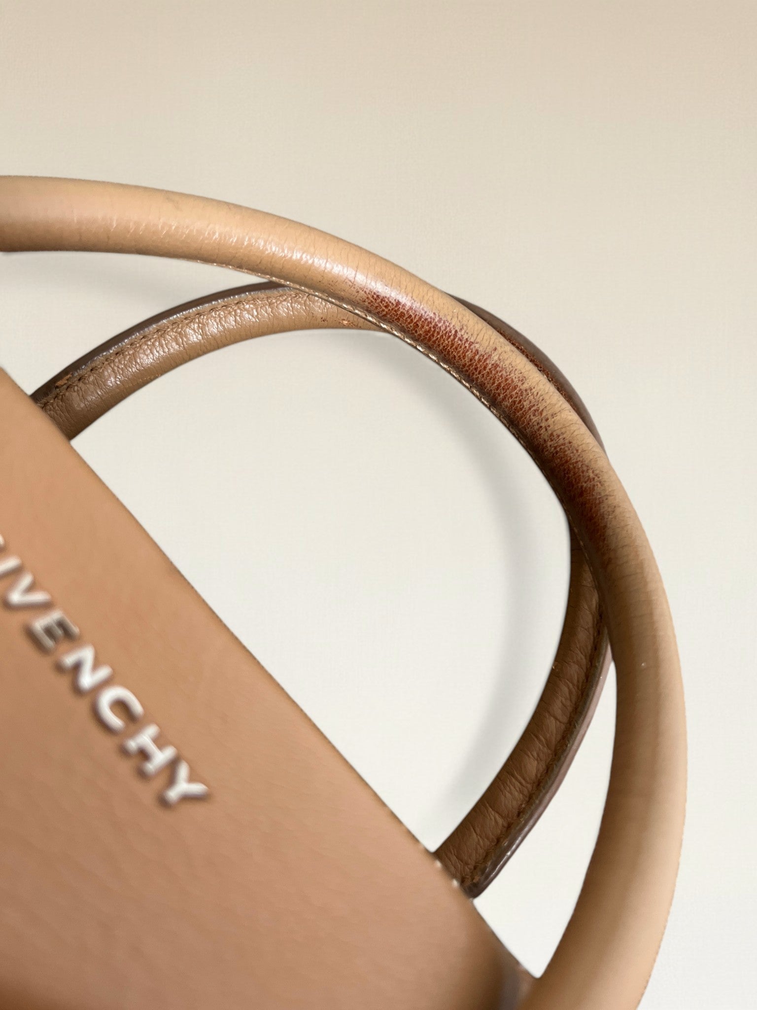 Givenchy Antigona Large Leather Tote Bag Camel Colour