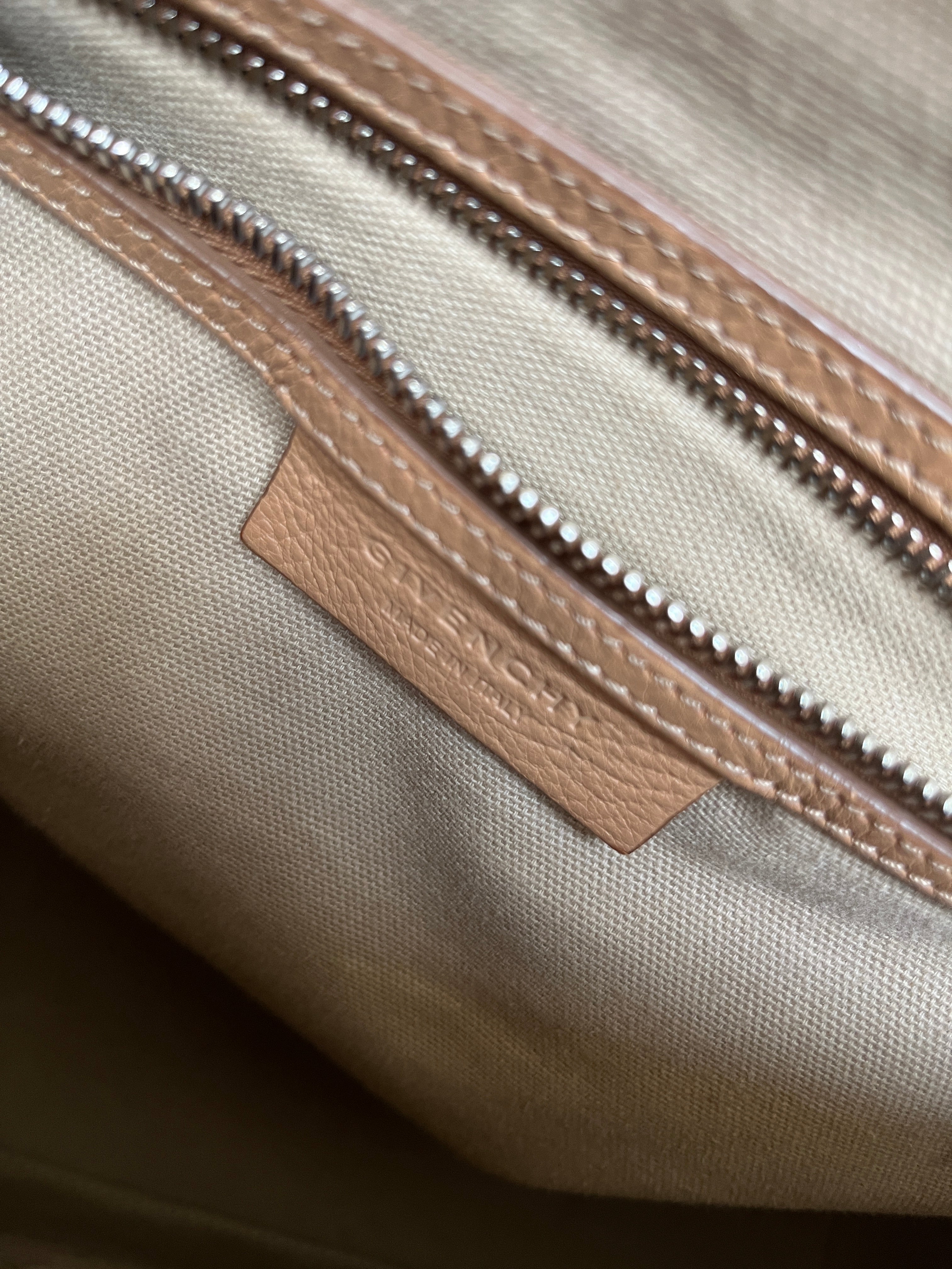 Givenchy Antigona Large Leather Tote Bag Camel Colour
