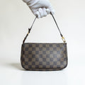 2008 Louis Vuitton Pochette Accessoires In Damier Ebene Coated Canvas