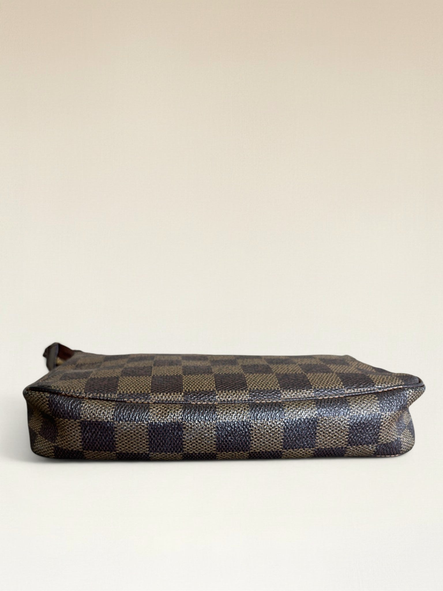 2008 Louis Vuitton Pochette Accessoires In Damier Ebene Coated Canvas