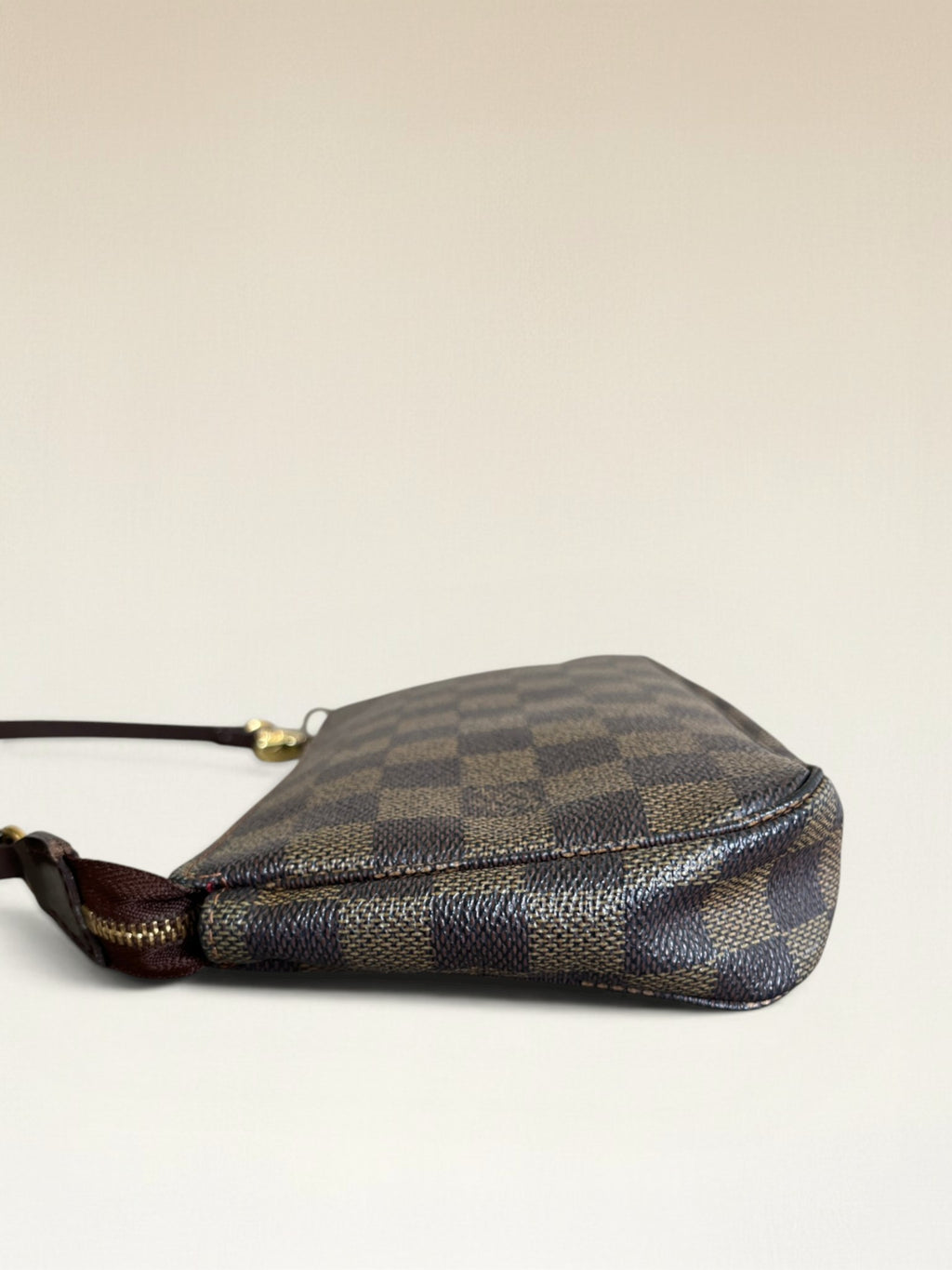 2008 Louis Vuitton Pochette Accessoires In Damier Ebene Coated Canvas