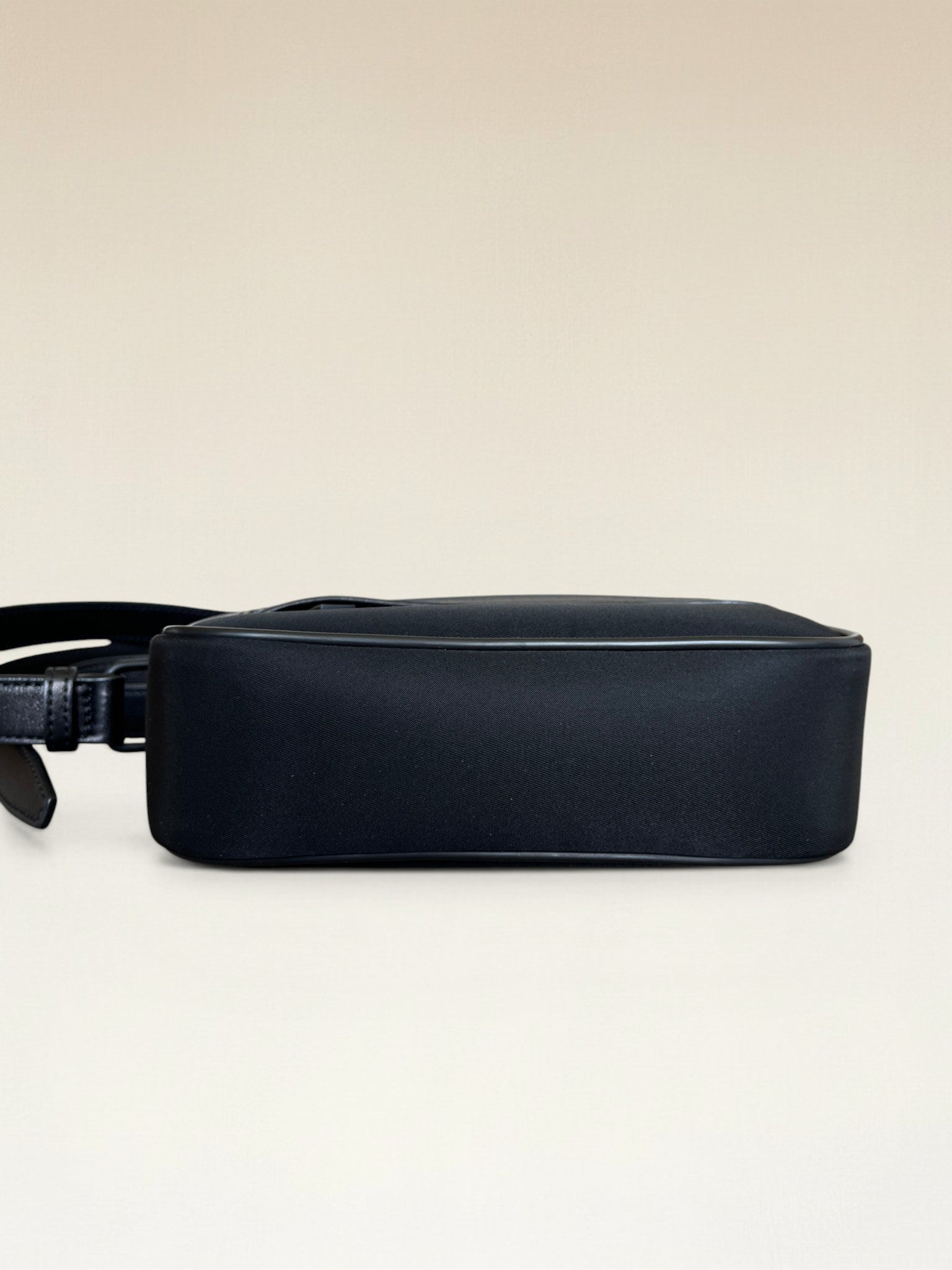 Saint Laurent Nylon Mini Camera Bag With Leather Details