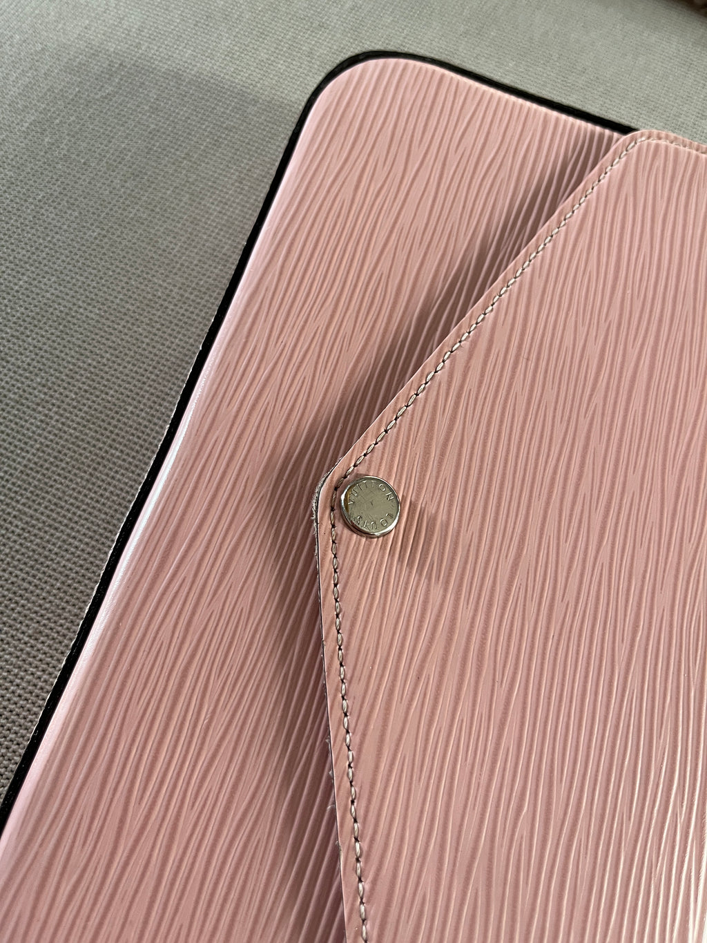 Louis Vuitton Felicie Pochette Epi Leather Light Pink