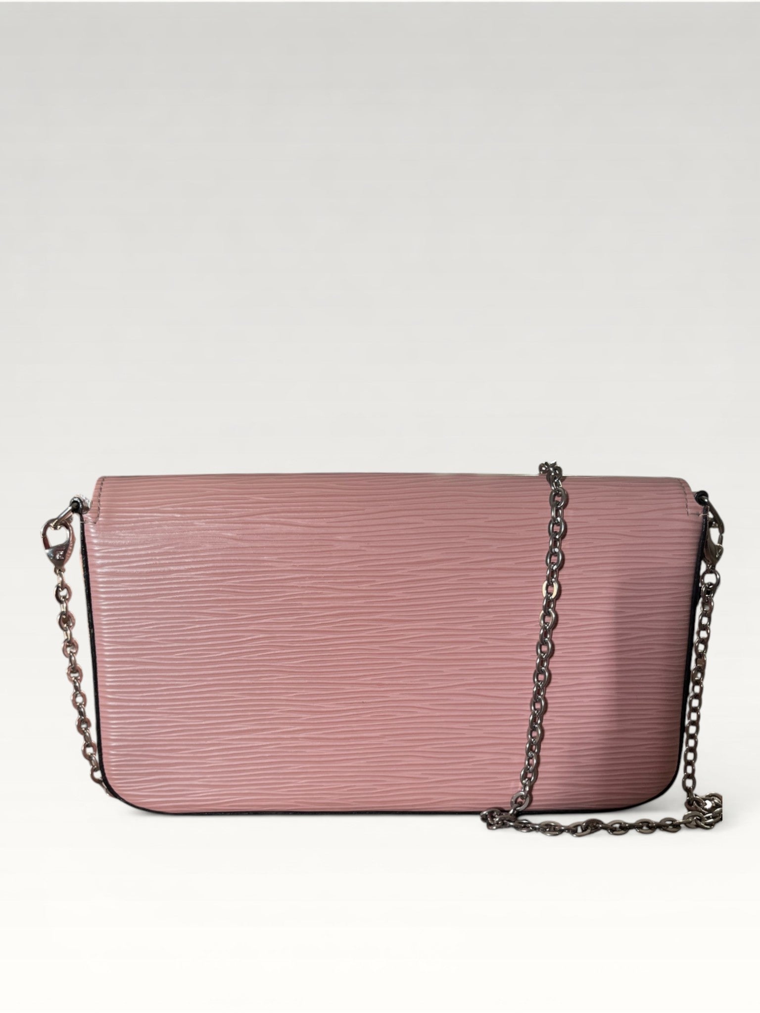 Louis Vuitton Felicie Pochette Epi Leather Light Pink