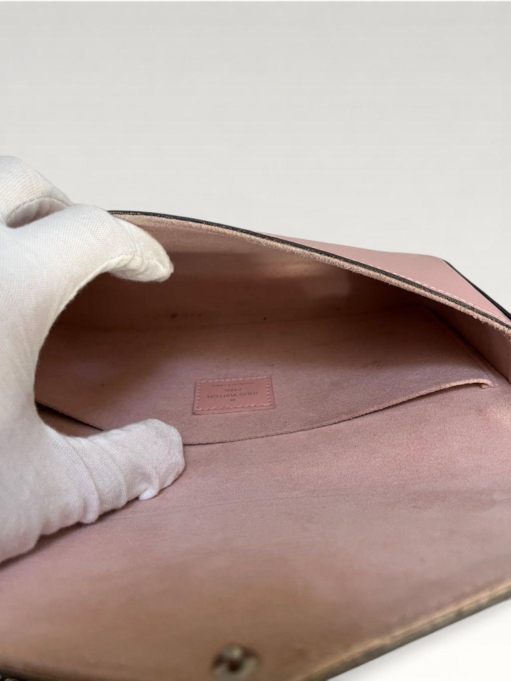 Louis Vuitton Felicie Pochette Epi Leather Light Pink