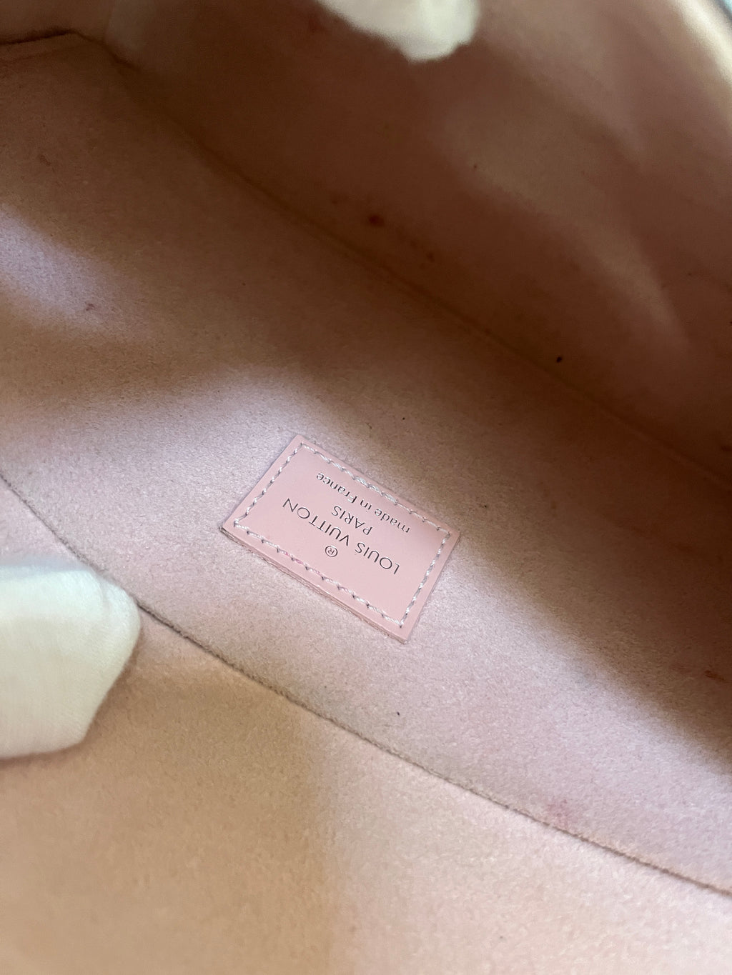 Louis Vuitton Felicie Pochette Epi Leather Light Pink