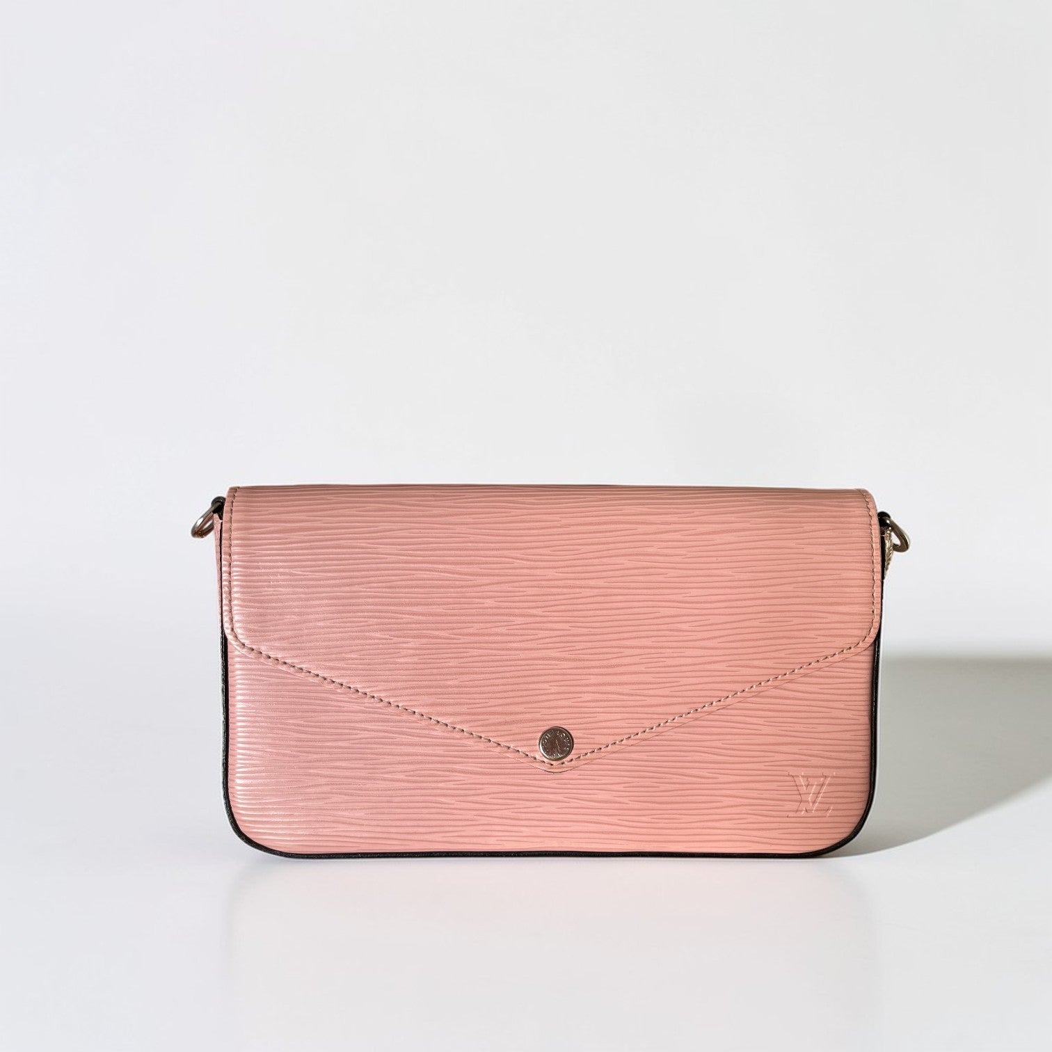 Louis Vuitton Felicie Pochette Epi Leather Light Pink