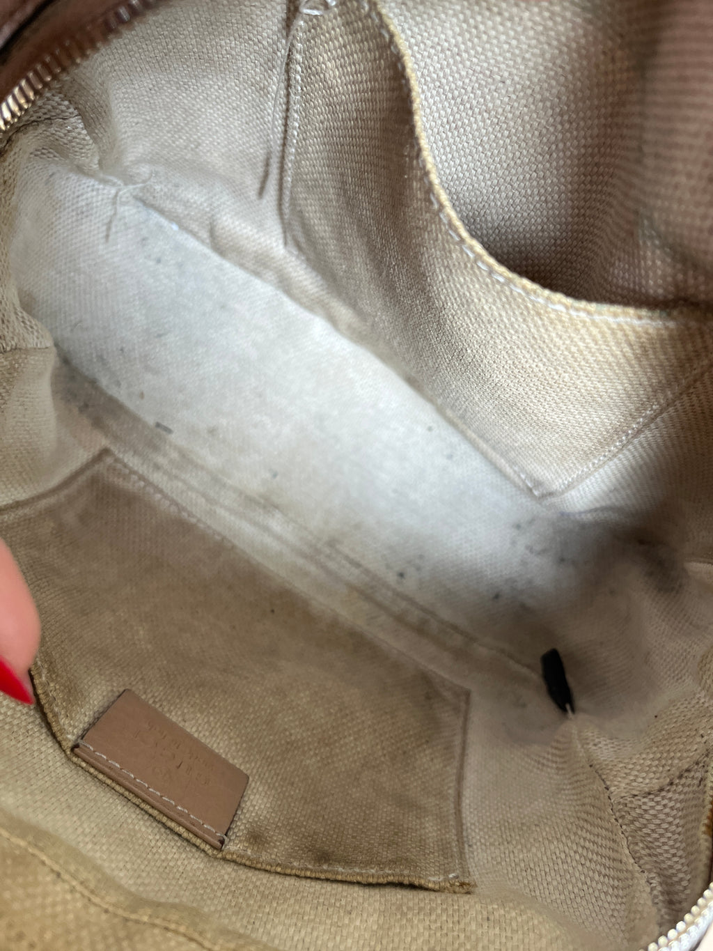 Gucci Soho Disco Bag Rose Beige Pebbled Leather