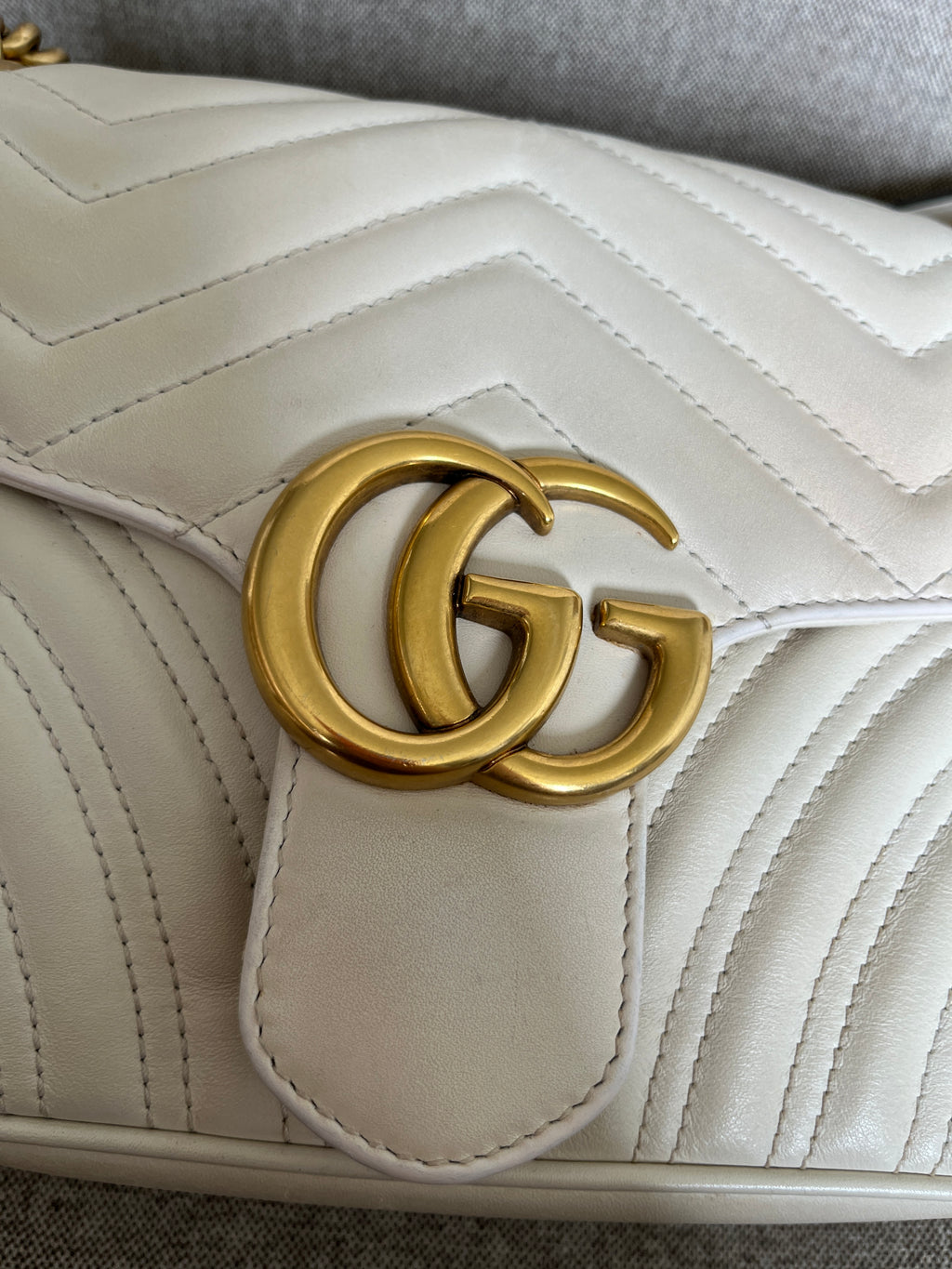Gucci Marmont Quilted Leather Medium Bag