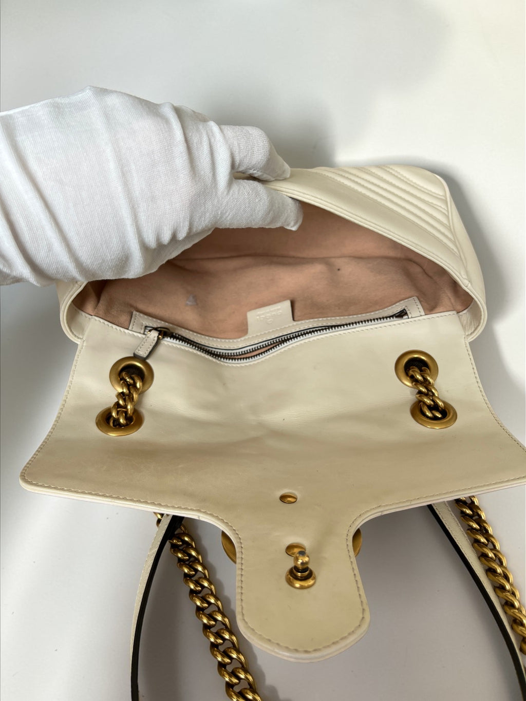 Gucci Marmont Quilted Leather Medium Bag