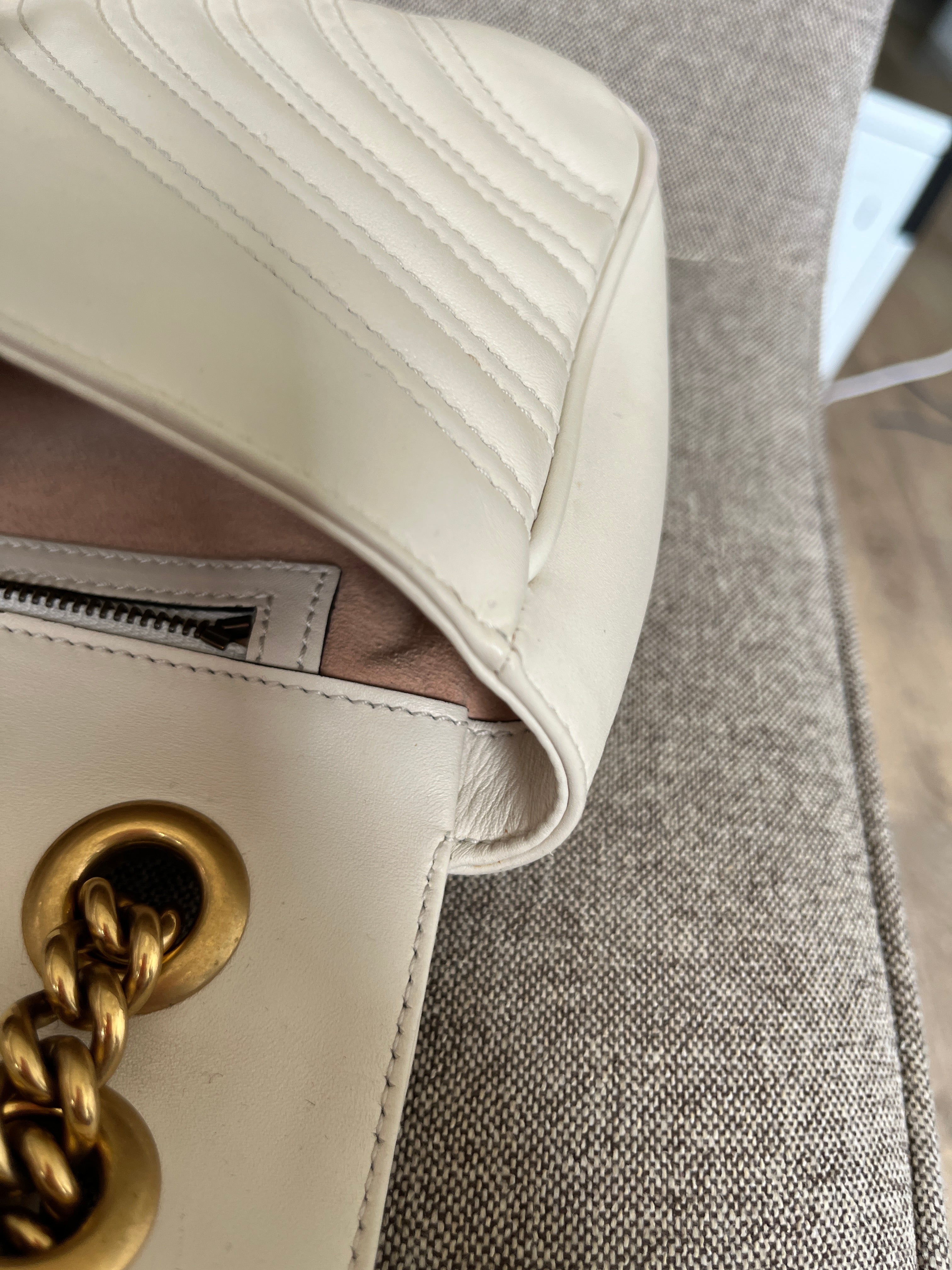 Gucci Marmont Quilted Leather Medium Bag