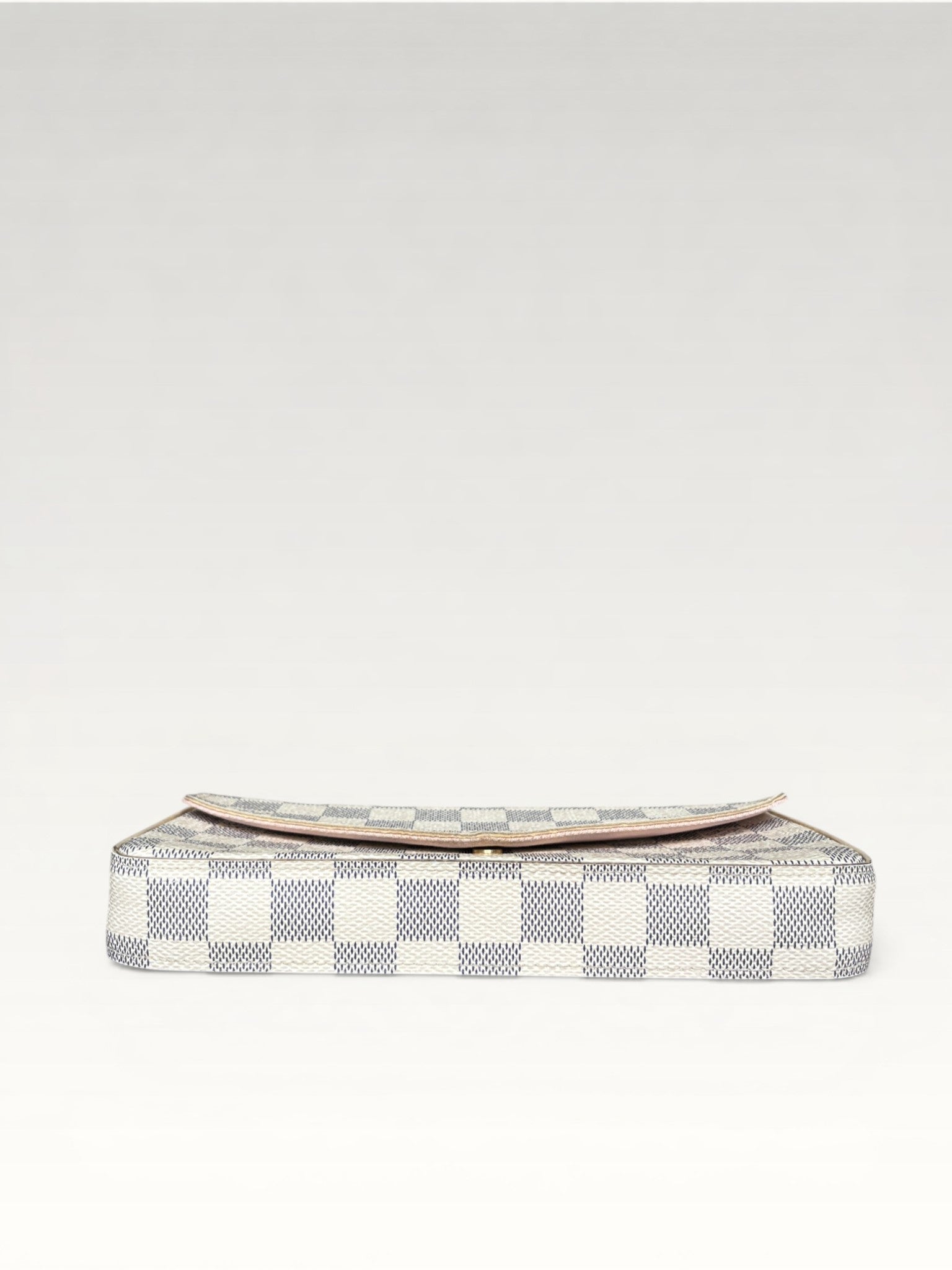 Louis Vuitton Felicie Pochette Damier Azur Coated Canvas
