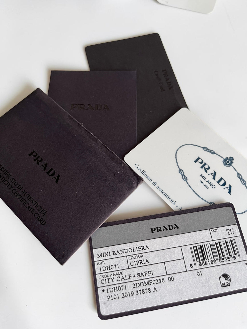 Prada Sidonie Crossbody Leather Bag Saffiano