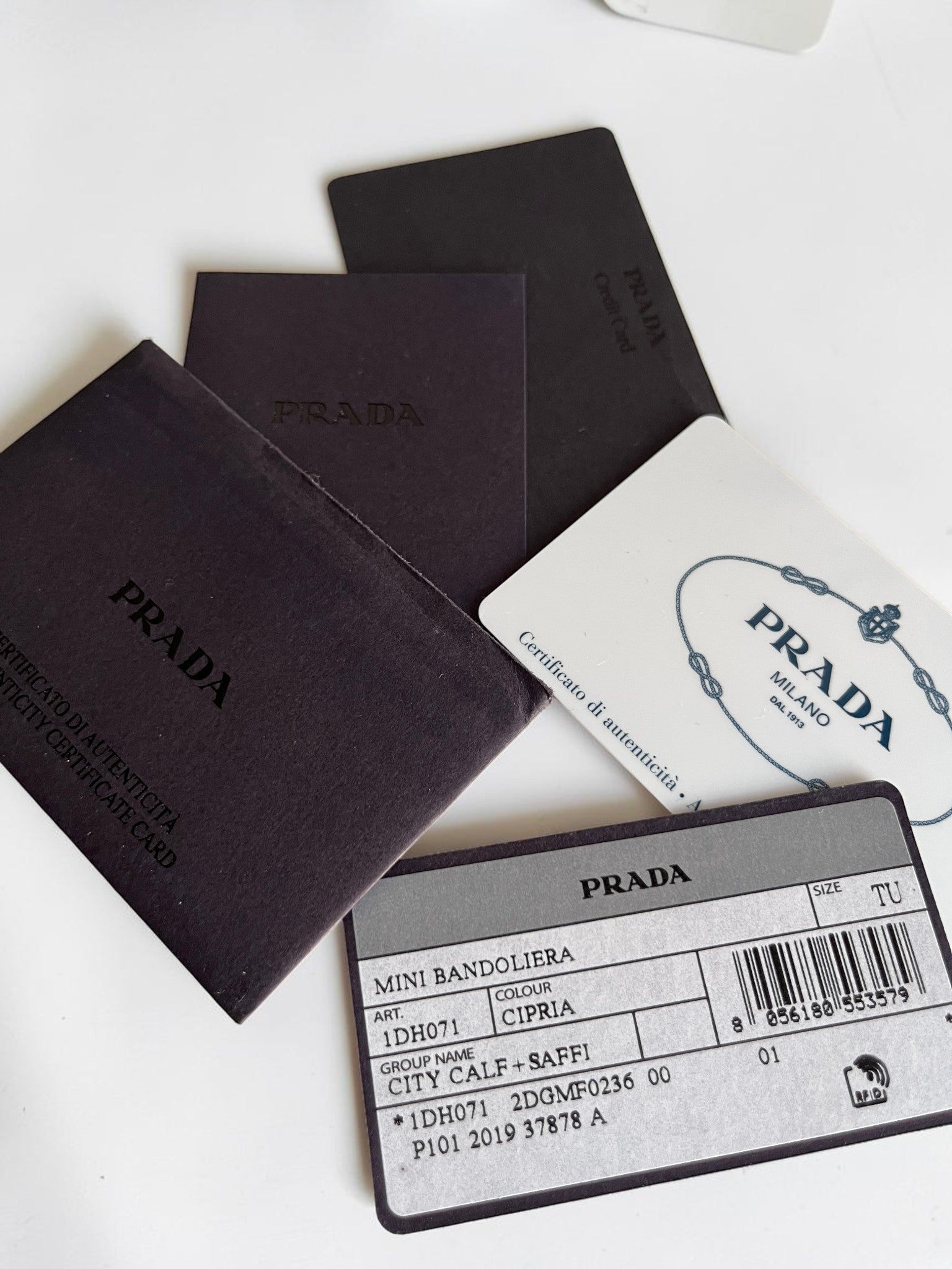 Prada Sidonie Crossbody Leather Bag Saffiano