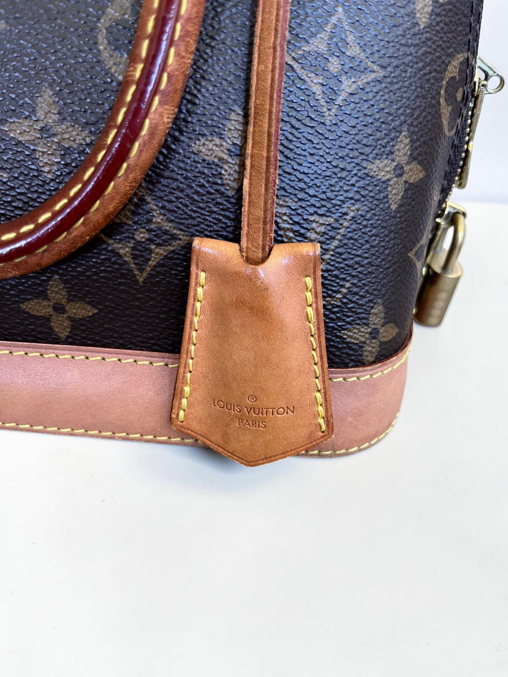 2019 Louis Vuitton Alma BB Monogram Coated Canvas