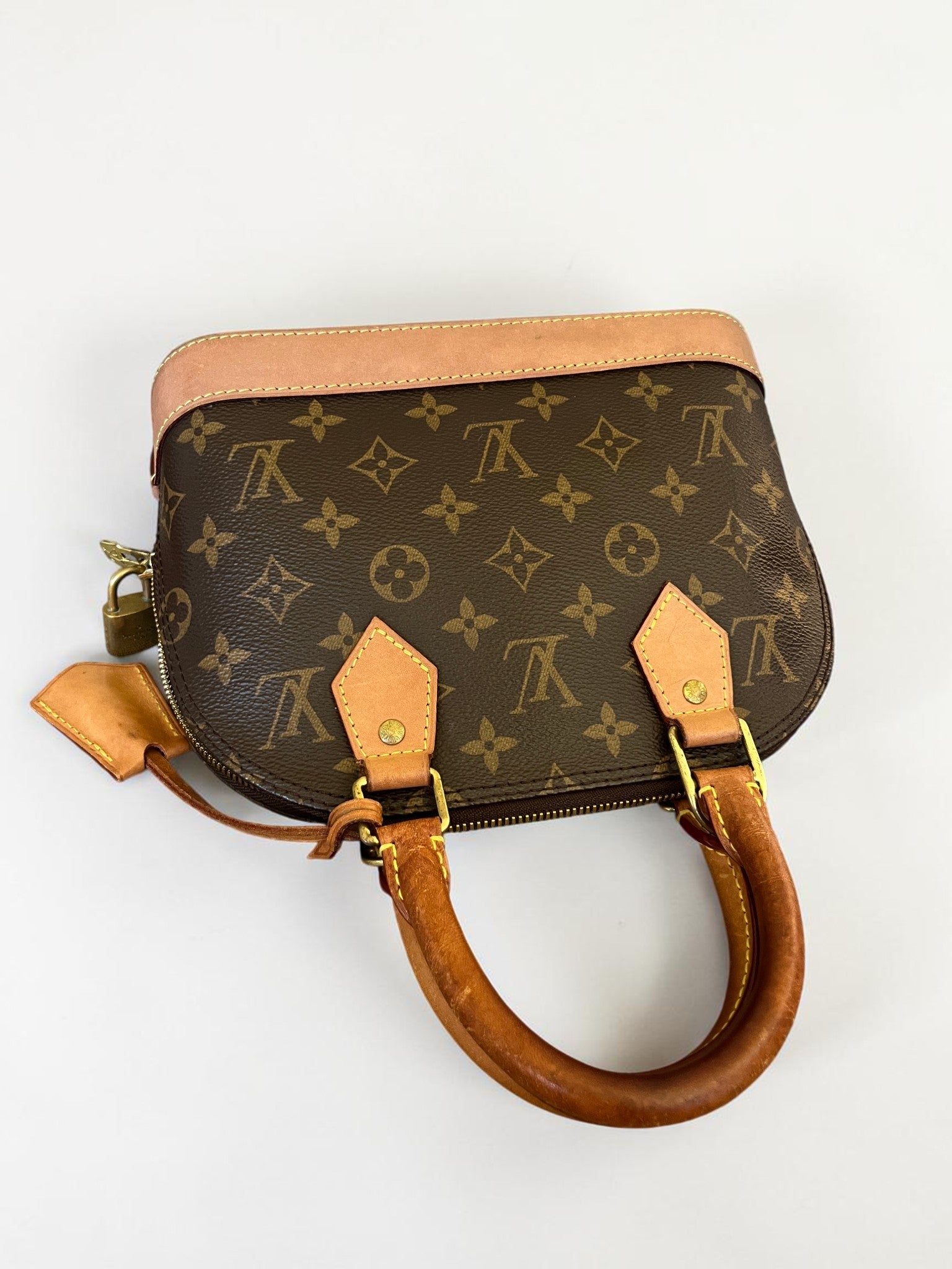 2019 Louis Vuitton Alma BB Monogram Coated Canvas