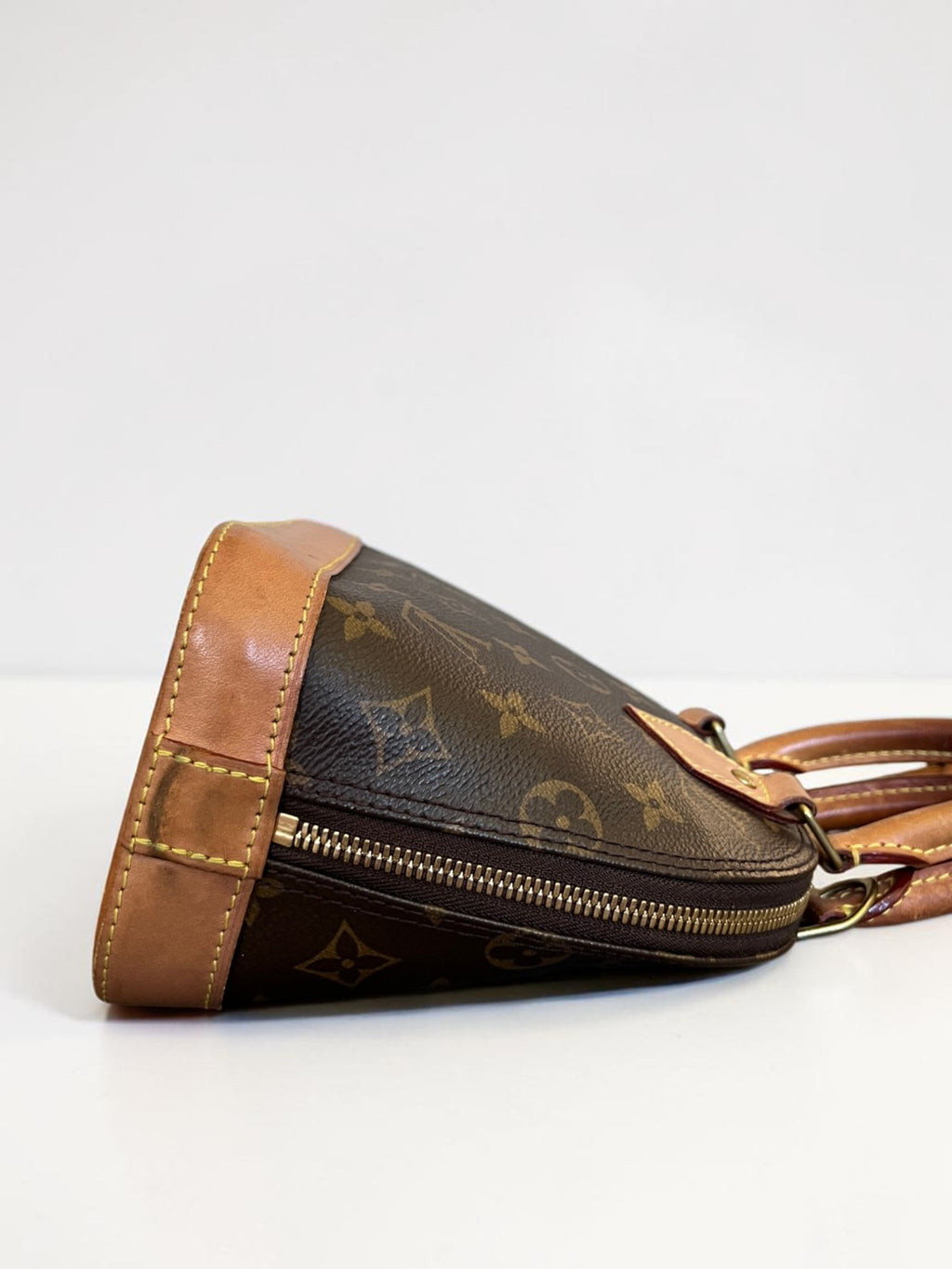 2019 Louis Vuitton Alma BB Monogram Coated Canvas