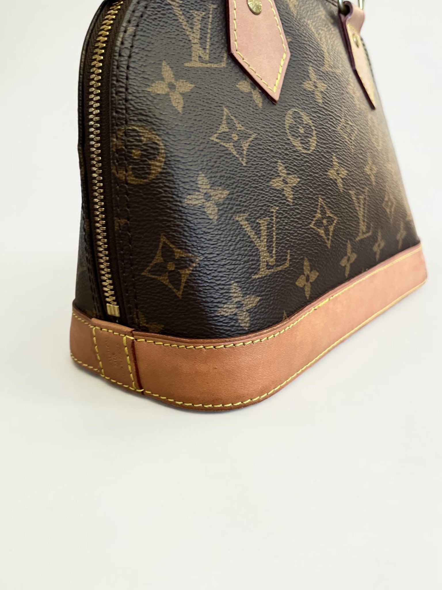2019 Louis Vuitton Alma BB Monogram Coated Canvas