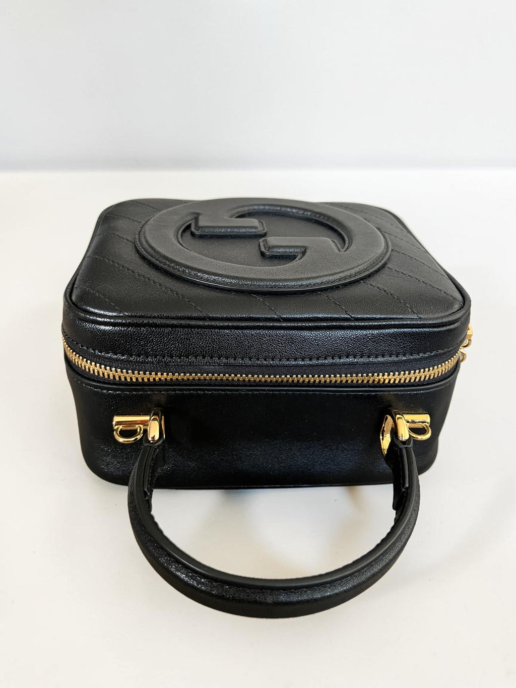 Gucci Blondie Leather Top Handle Bag