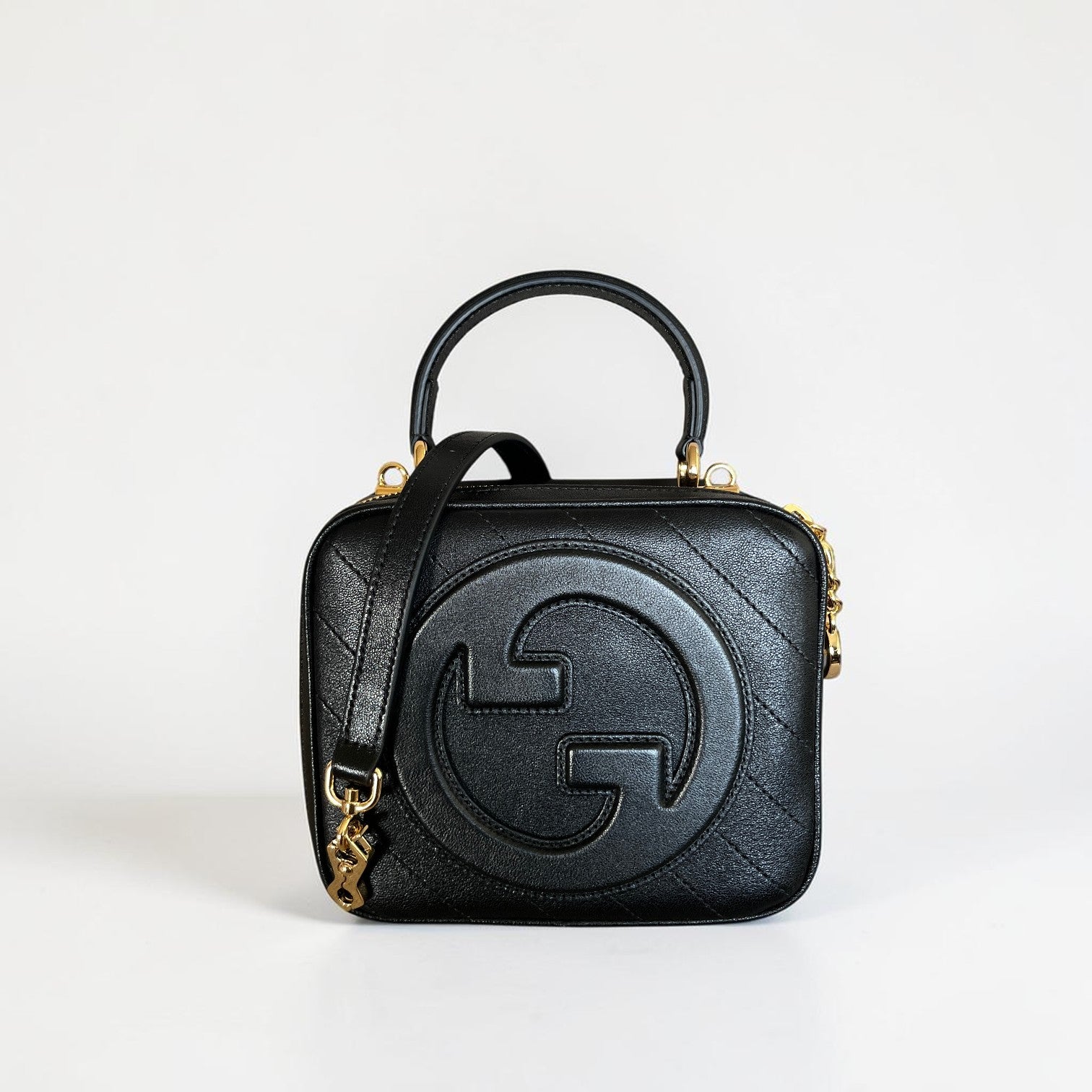 Gucci Blondie Leather Top Handle Bag