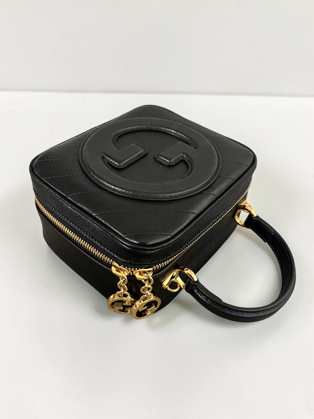 Gucci Blondie Leather Top Handle Bag
