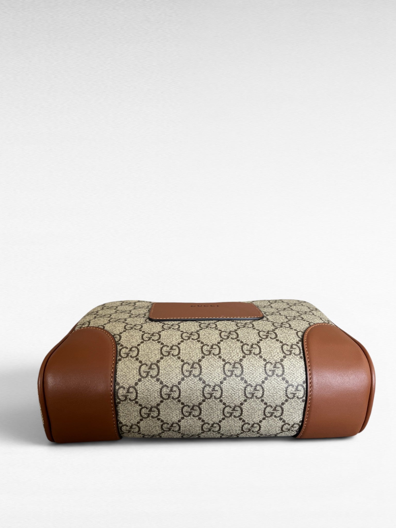 Gucci GG Emblem Crossbody Bag In Monogram Canvas