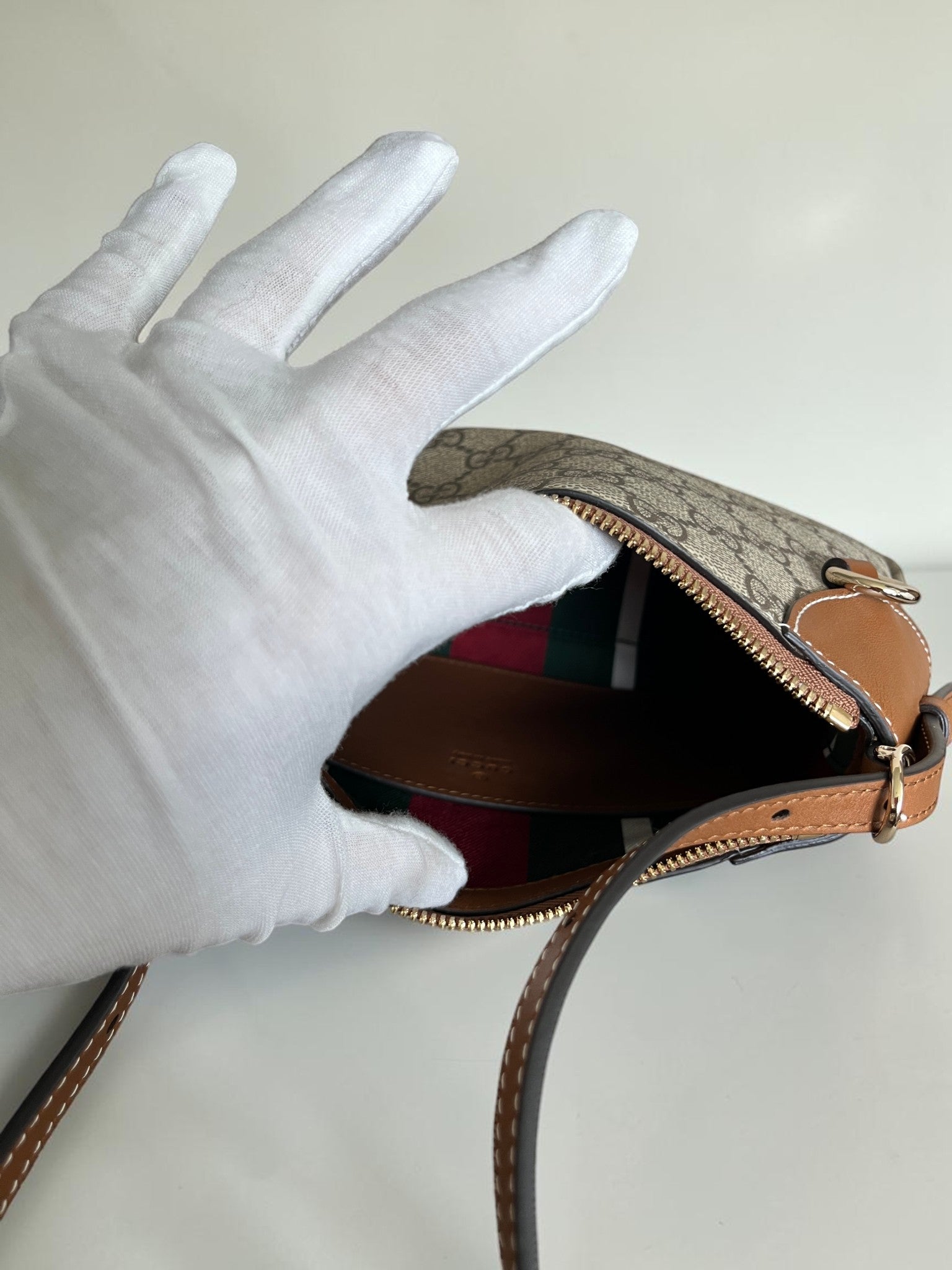Gucci Emblem GG Small Shoulder Bag