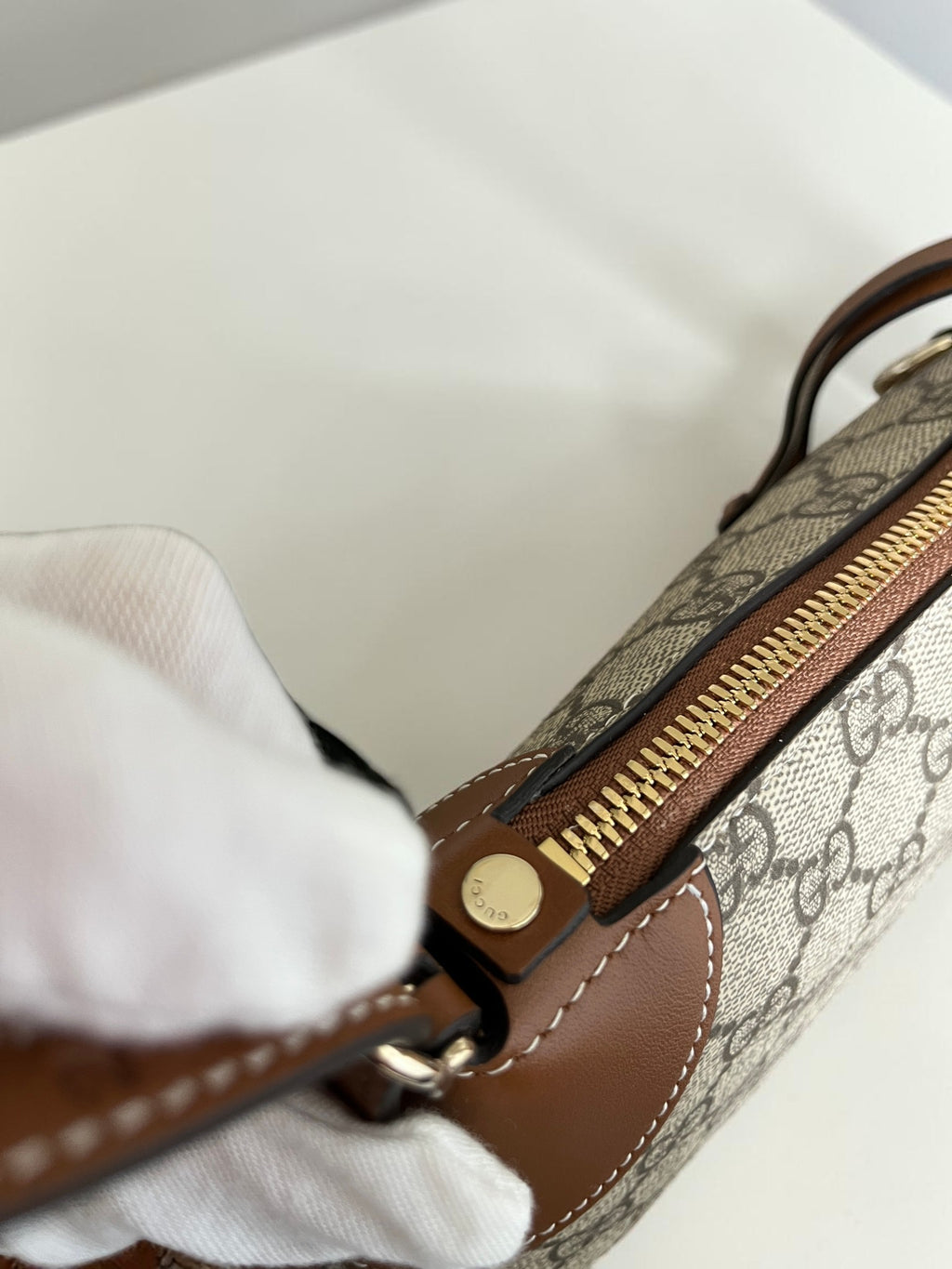 Gucci Emblem GG Small Shoulder Bag